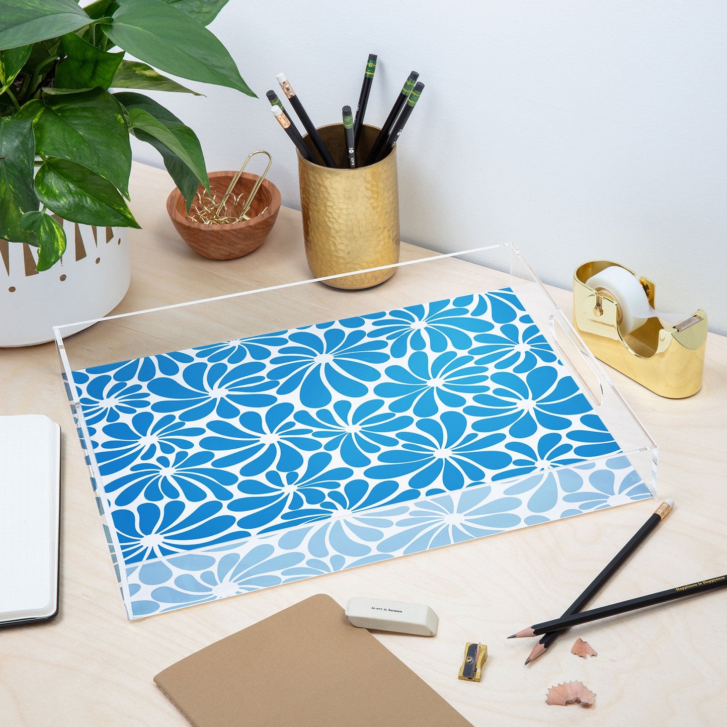 Jenean Morrison All Summer Long in Blue Acrylic Tray