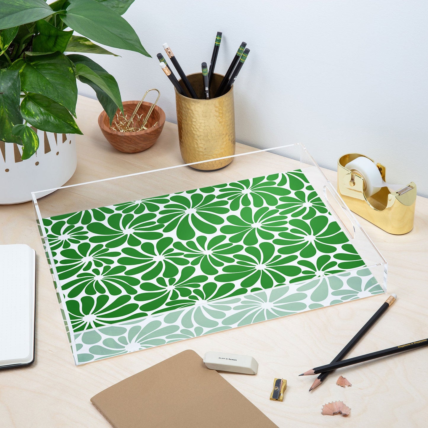 Jenean Morrison All Summer Long in Green Acrylic Tray