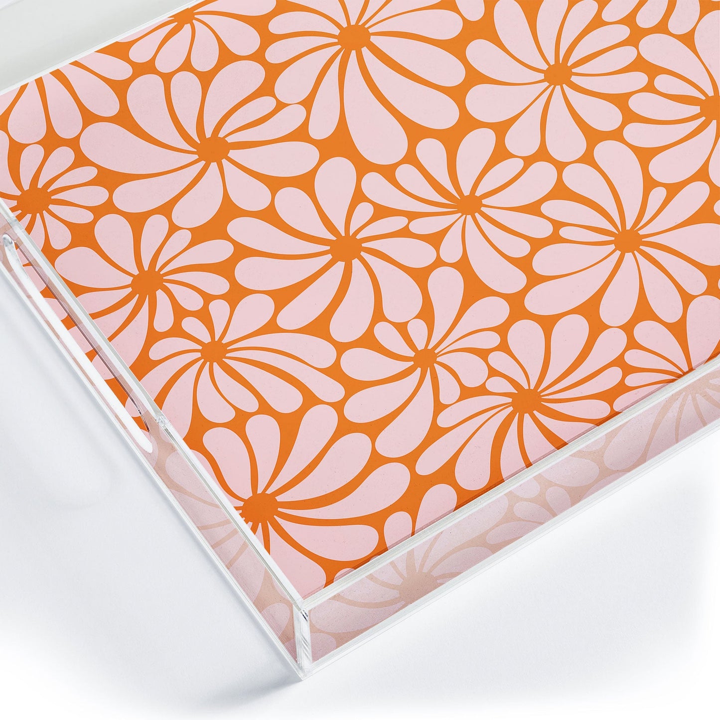 Jenean Morrison All Summer Long in Orange Acrylic Tray