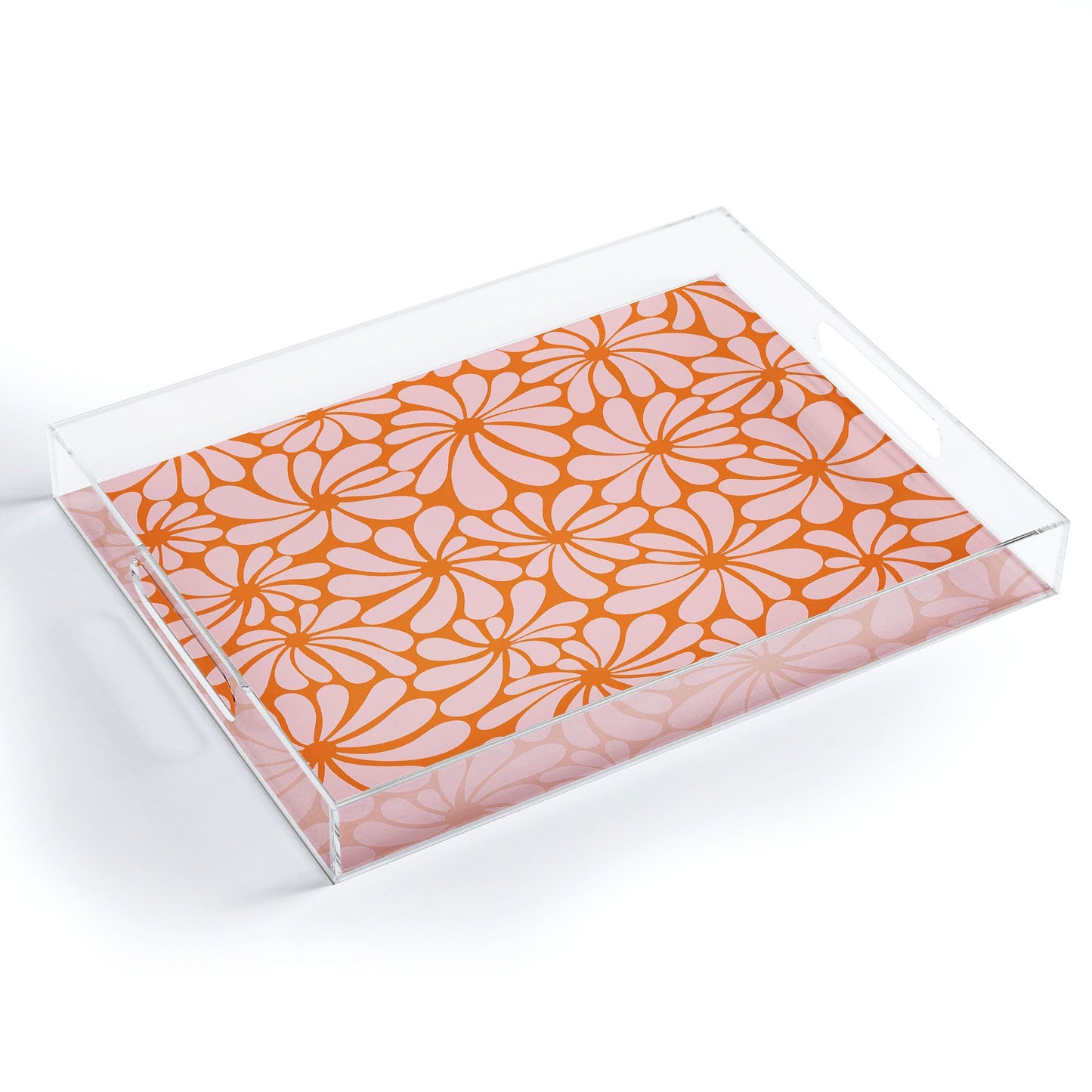 Jenean Morrison All Summer Long in Orange Acrylic Tray