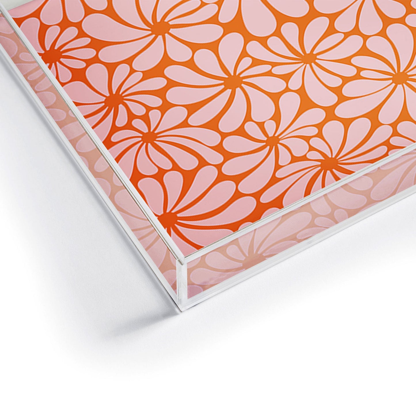 Jenean Morrison All Summer Long in Orange Acrylic Tray