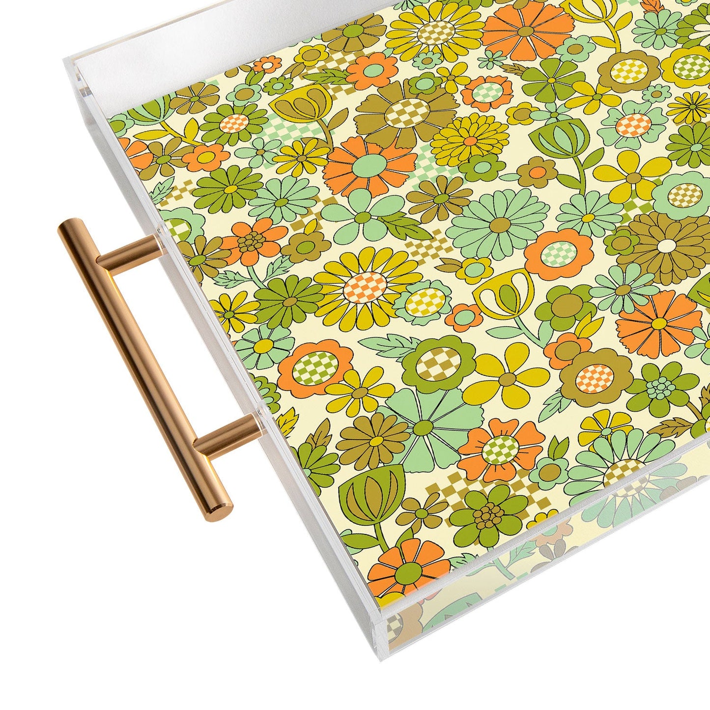Jenean Morrison Checkered Past Acrylic Tray