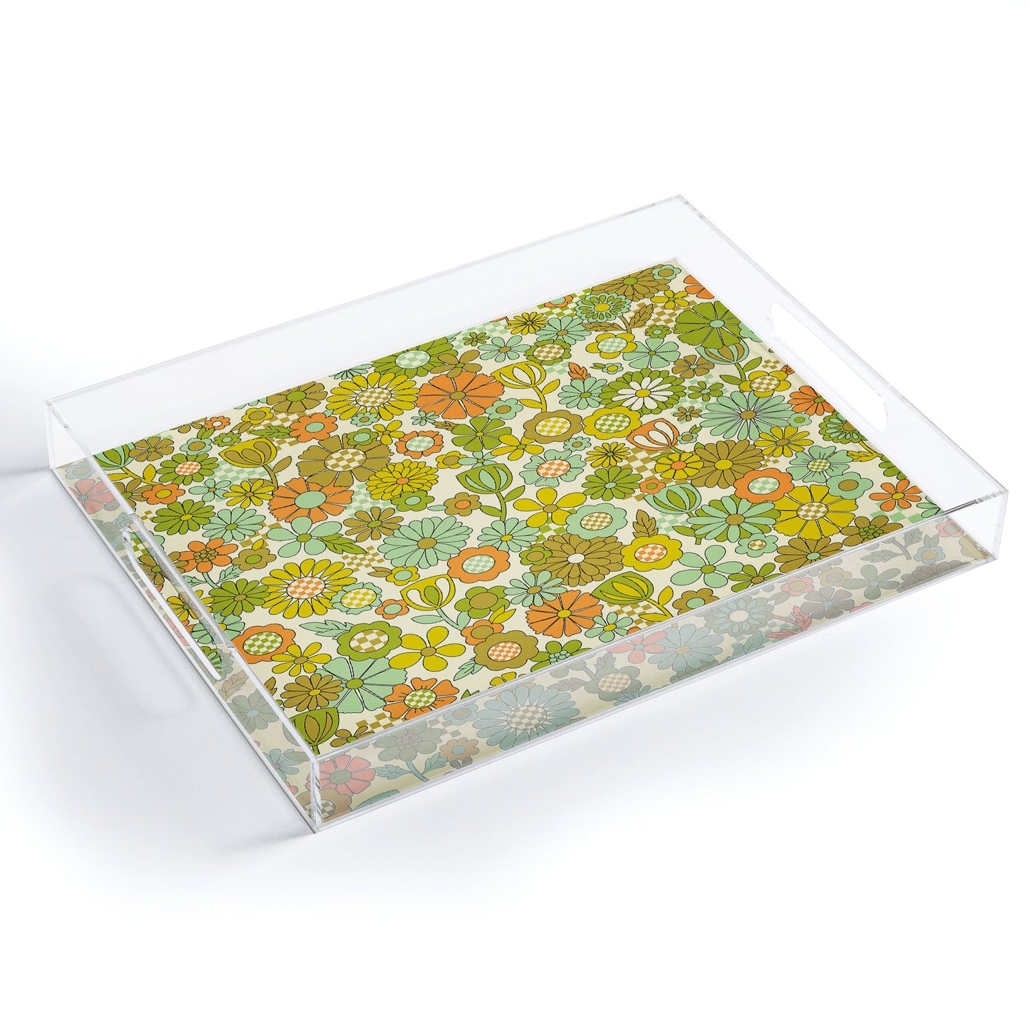 Jenean Morrison Checkered Past Acrylic Tray