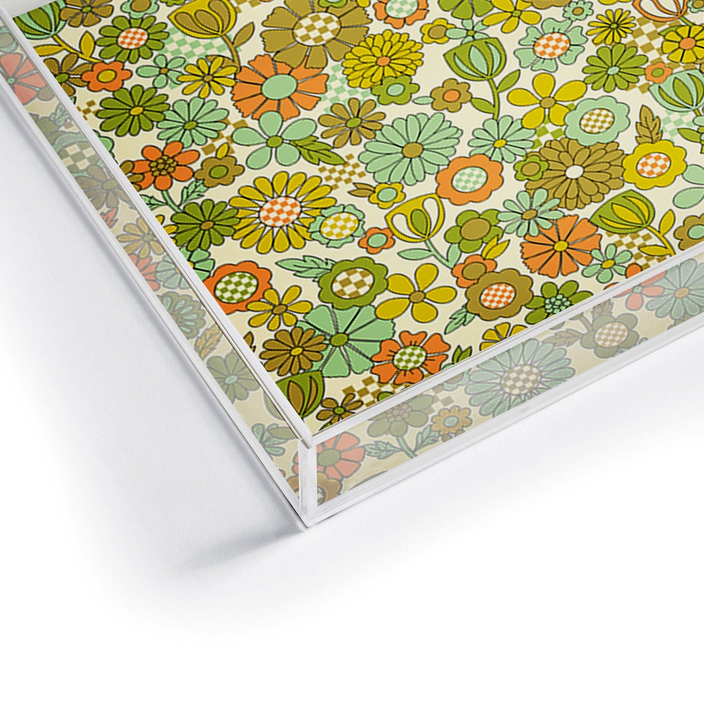 Jenean Morrison Checkered Past Acrylic Tray