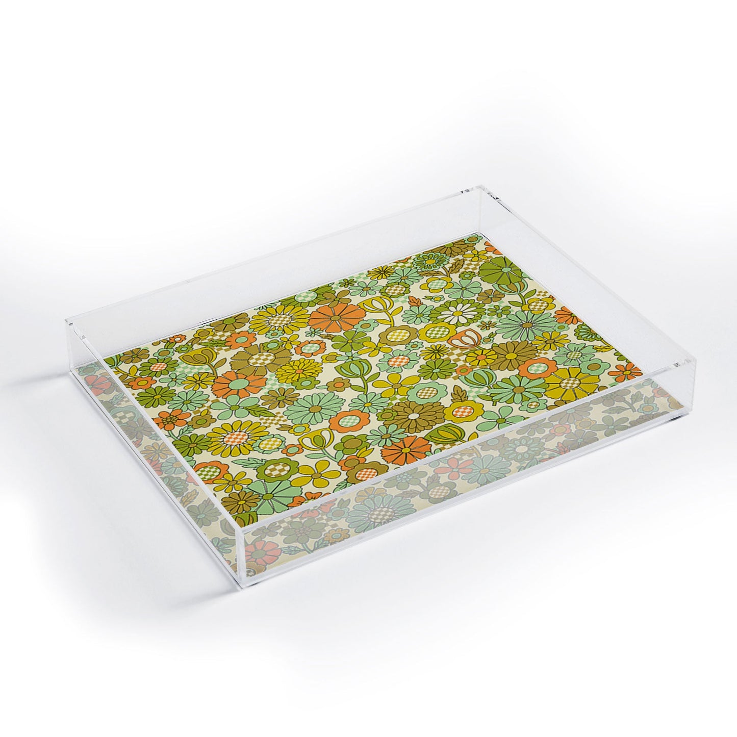 Jenean Morrison Checkered Past Acrylic Tray