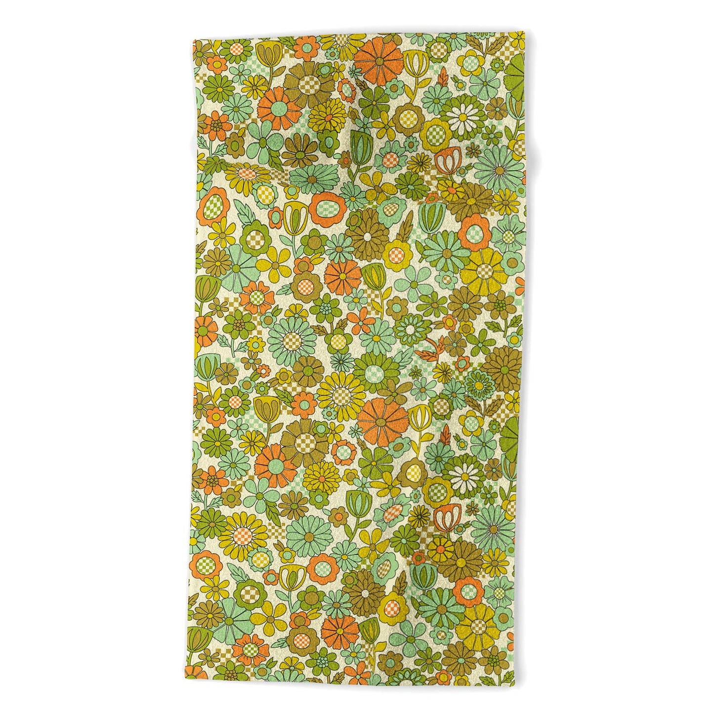Jenean Morrison Checkered Past Beach Towel