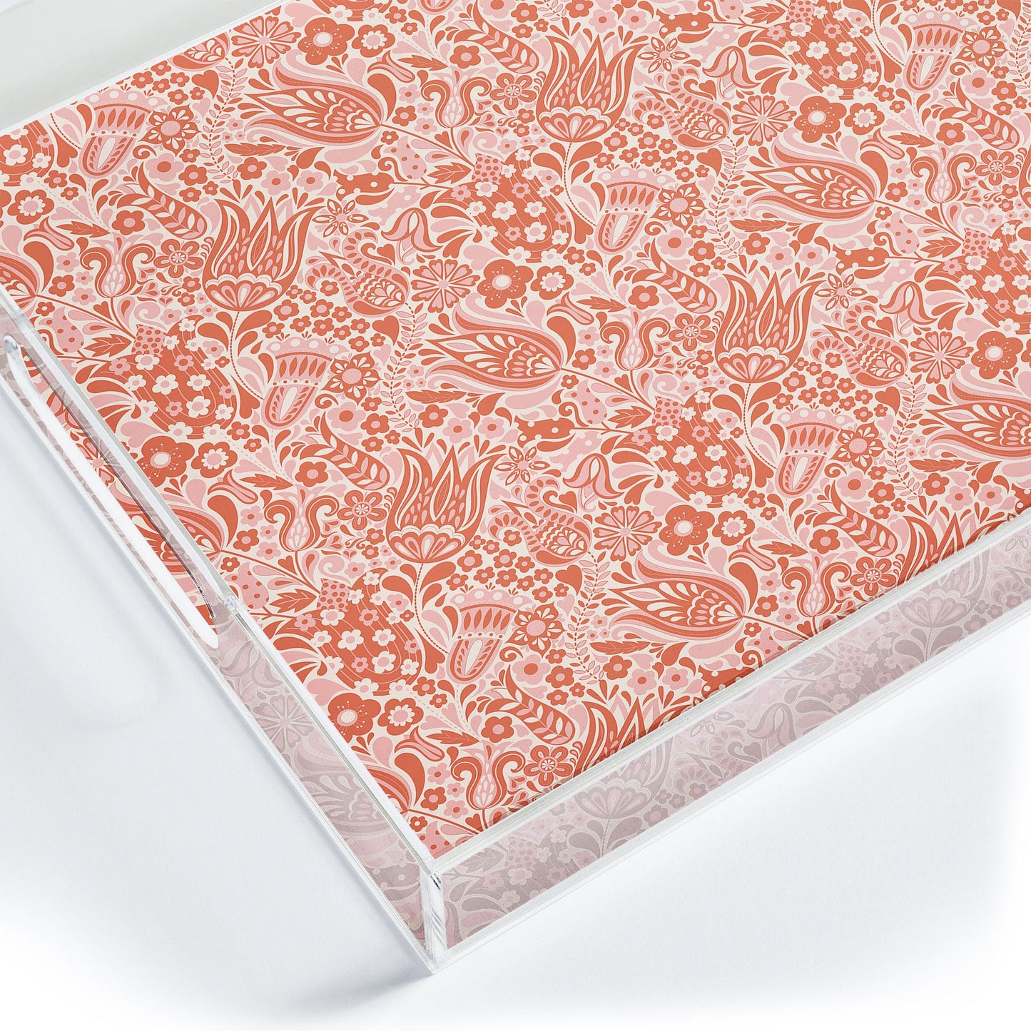 Jenean Morrison Floral Fair Acrylic Tray