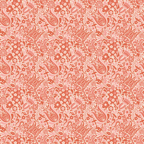 Jenean Morrison Floral Fair Shower Curtain