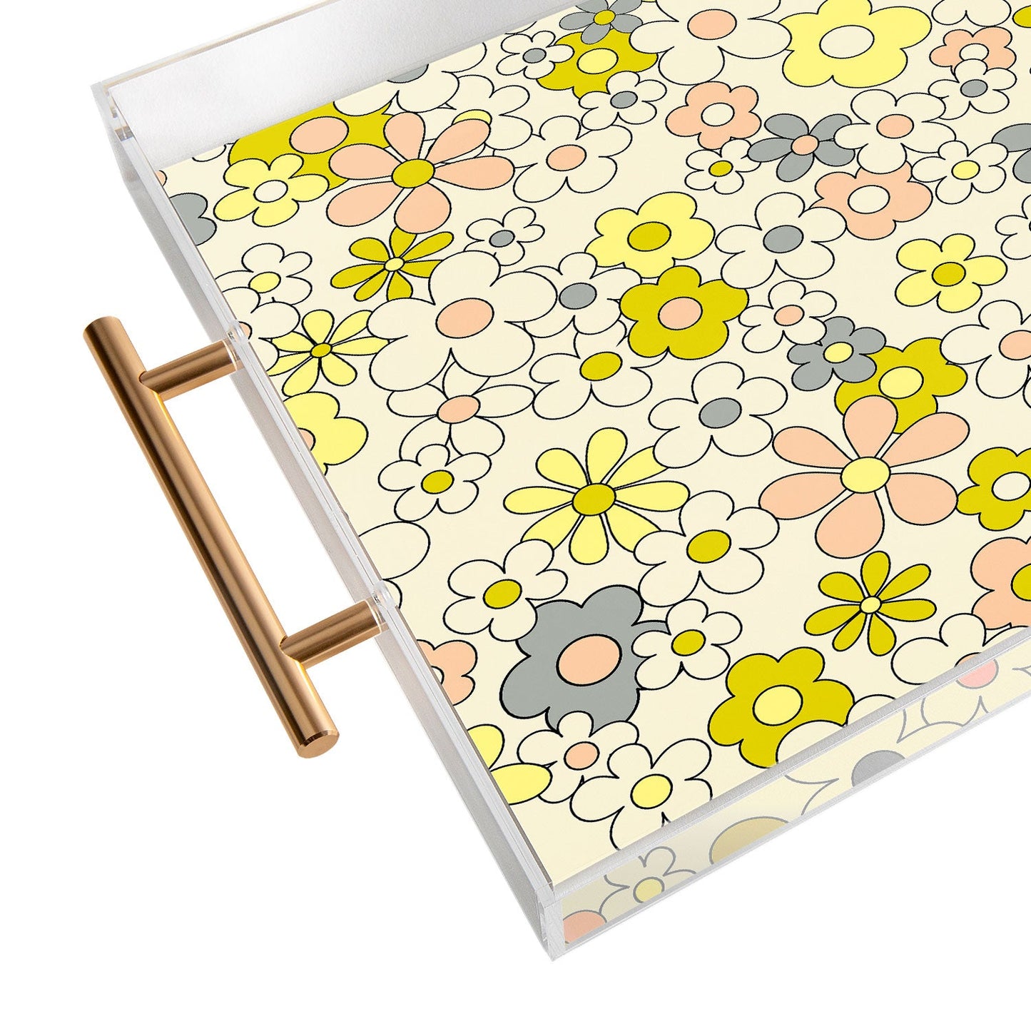 Jenean Morrison Happy Together in Yellow Acrylic Tray