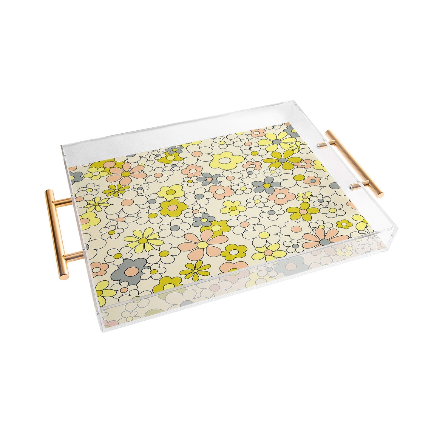 Jenean Morrison Happy Together in Yellow Acrylic Tray
