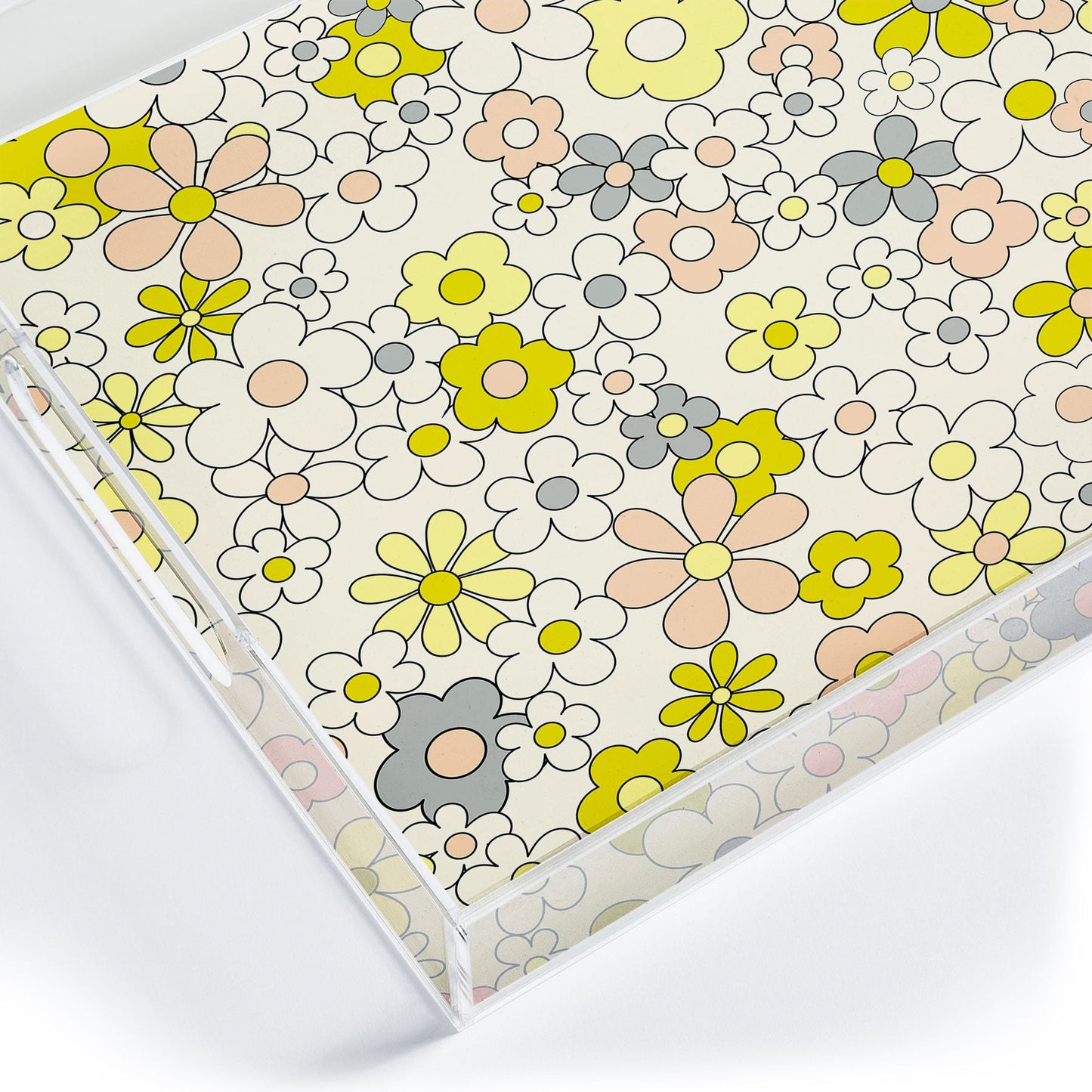 Jenean Morrison Happy Together in Yellow Acrylic Tray