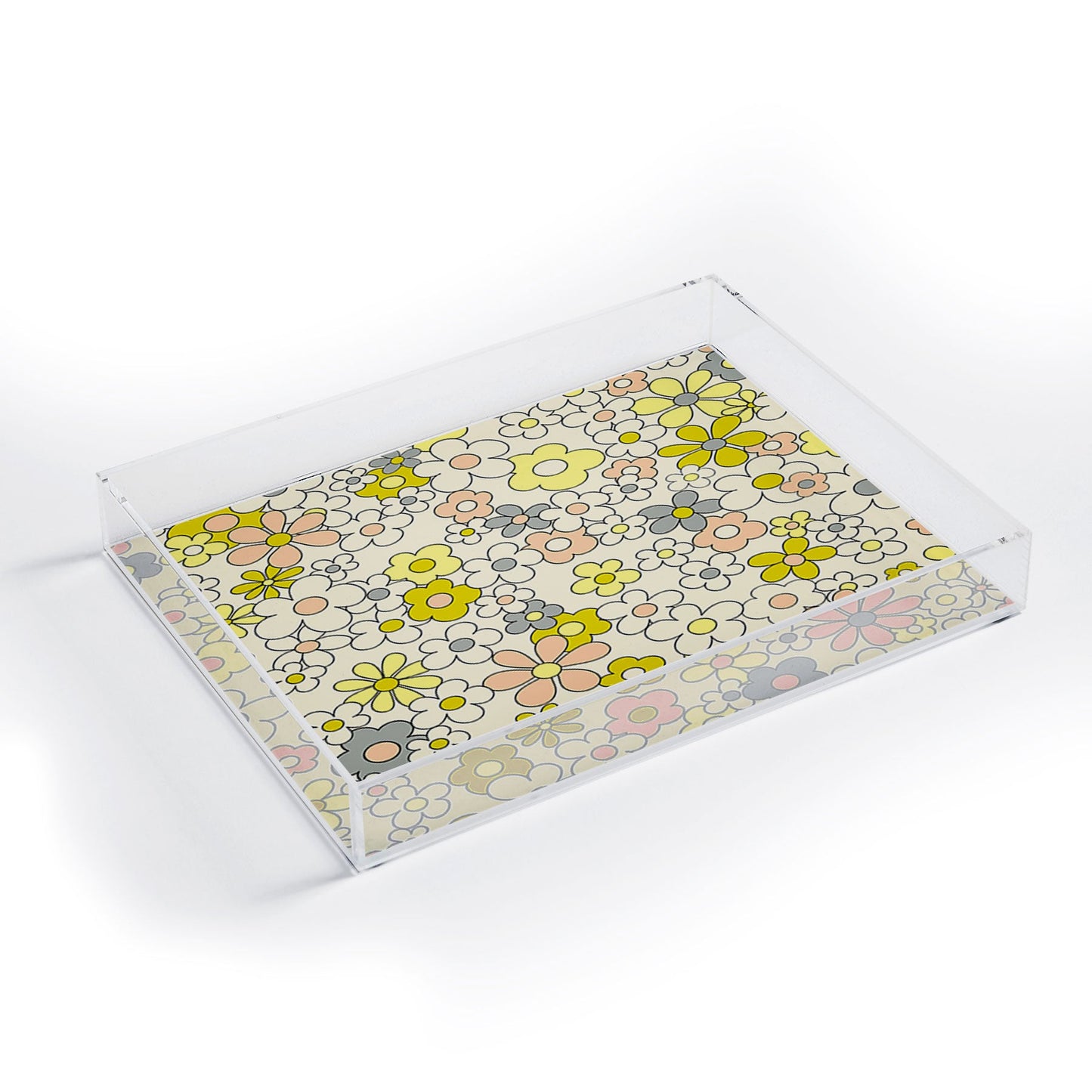 Jenean Morrison Happy Together in Yellow Acrylic Tray