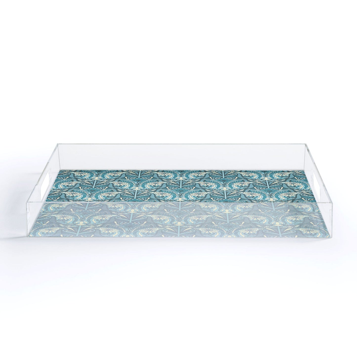 Jenean Morrison Mirror Image in Blue Acrylic Tray