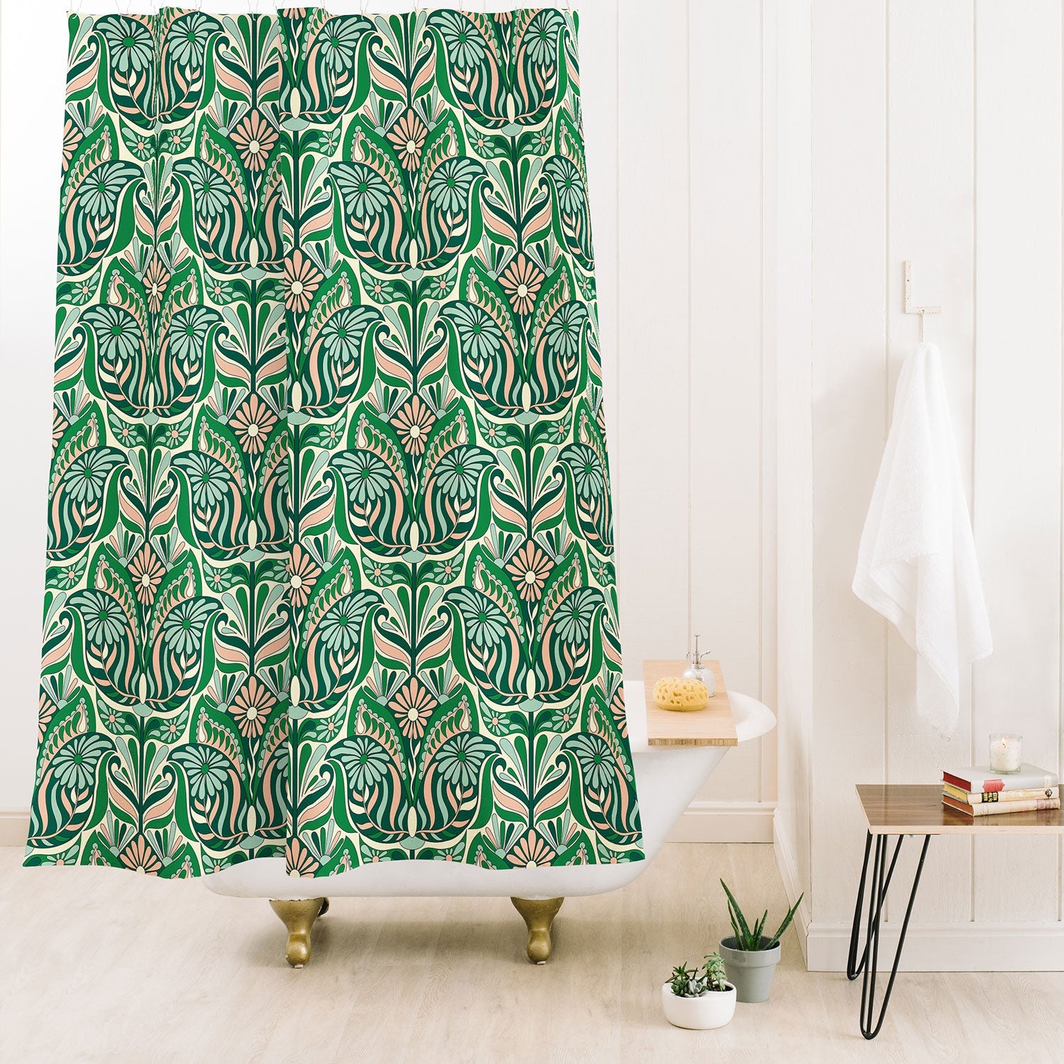 Jenean Morrison Mirror Image Shower Curtain
