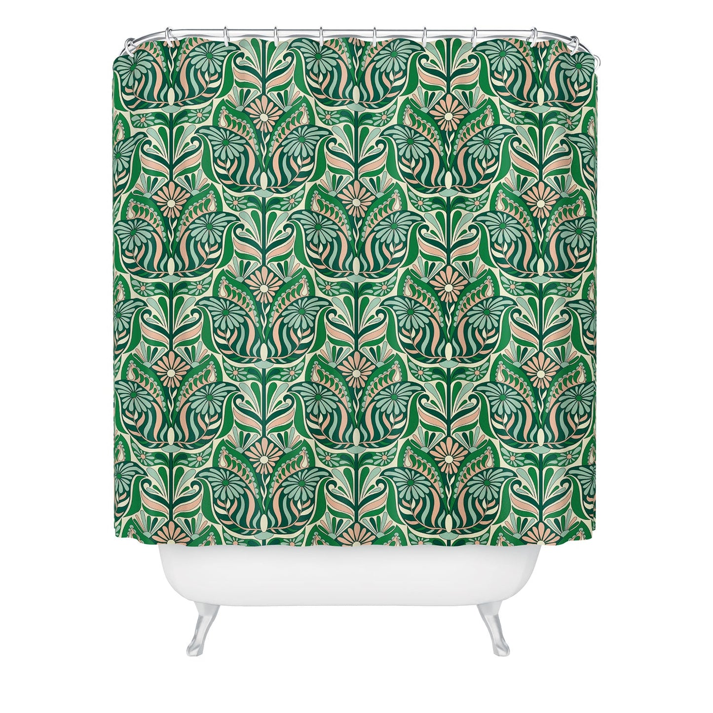 Jenean Morrison Mirror Image Shower Curtain