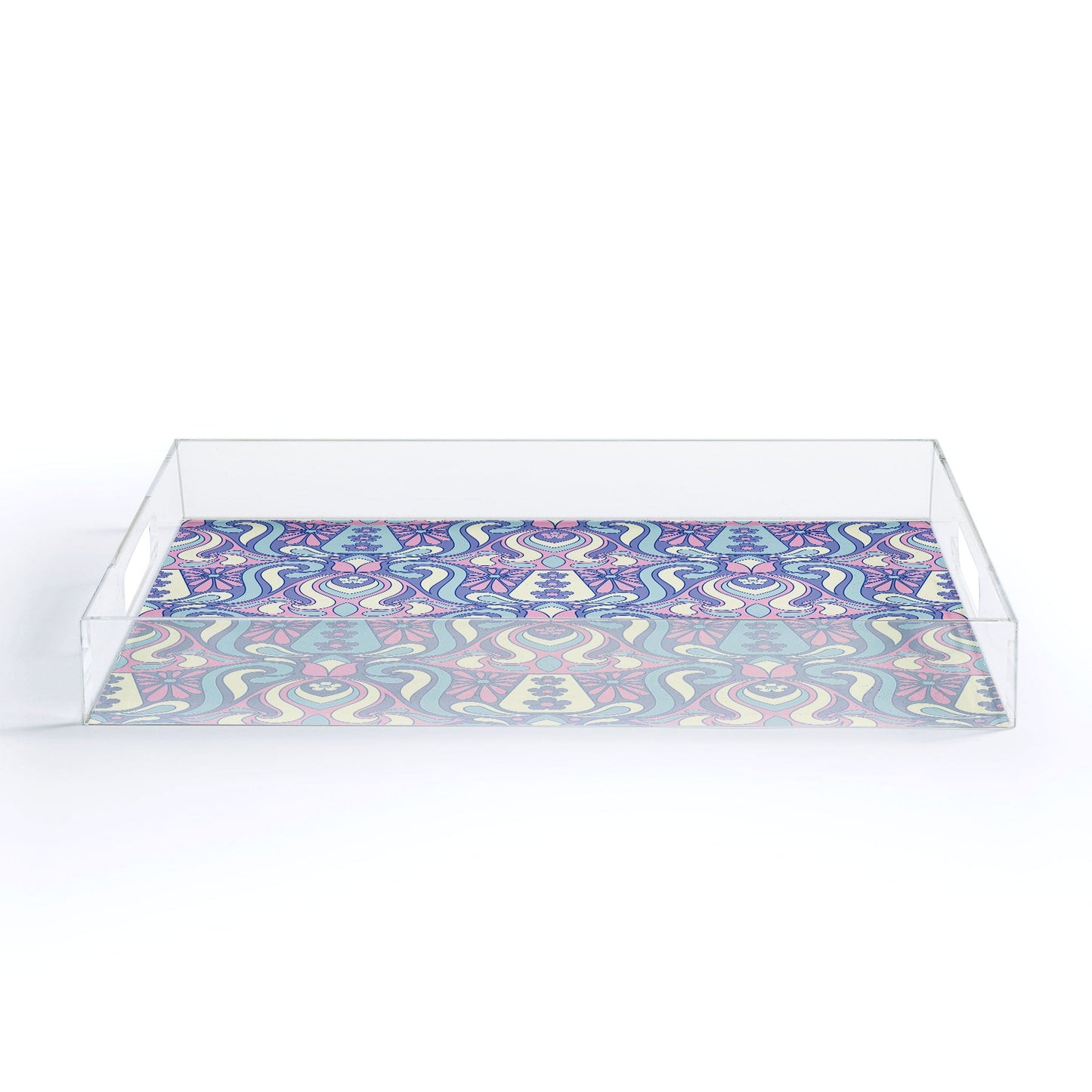 Jenean Morrison Mushroom Lamp Lilac Acrylic Tray