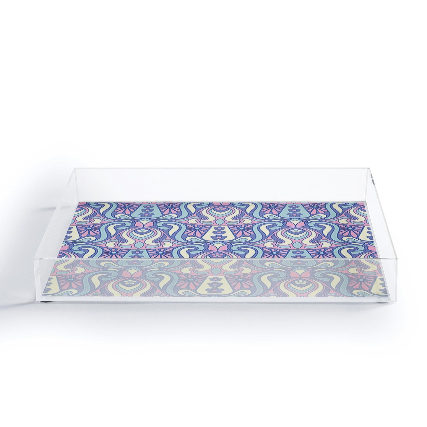 Jenean Morrison Mushroom Lamp Lilac Acrylic Tray