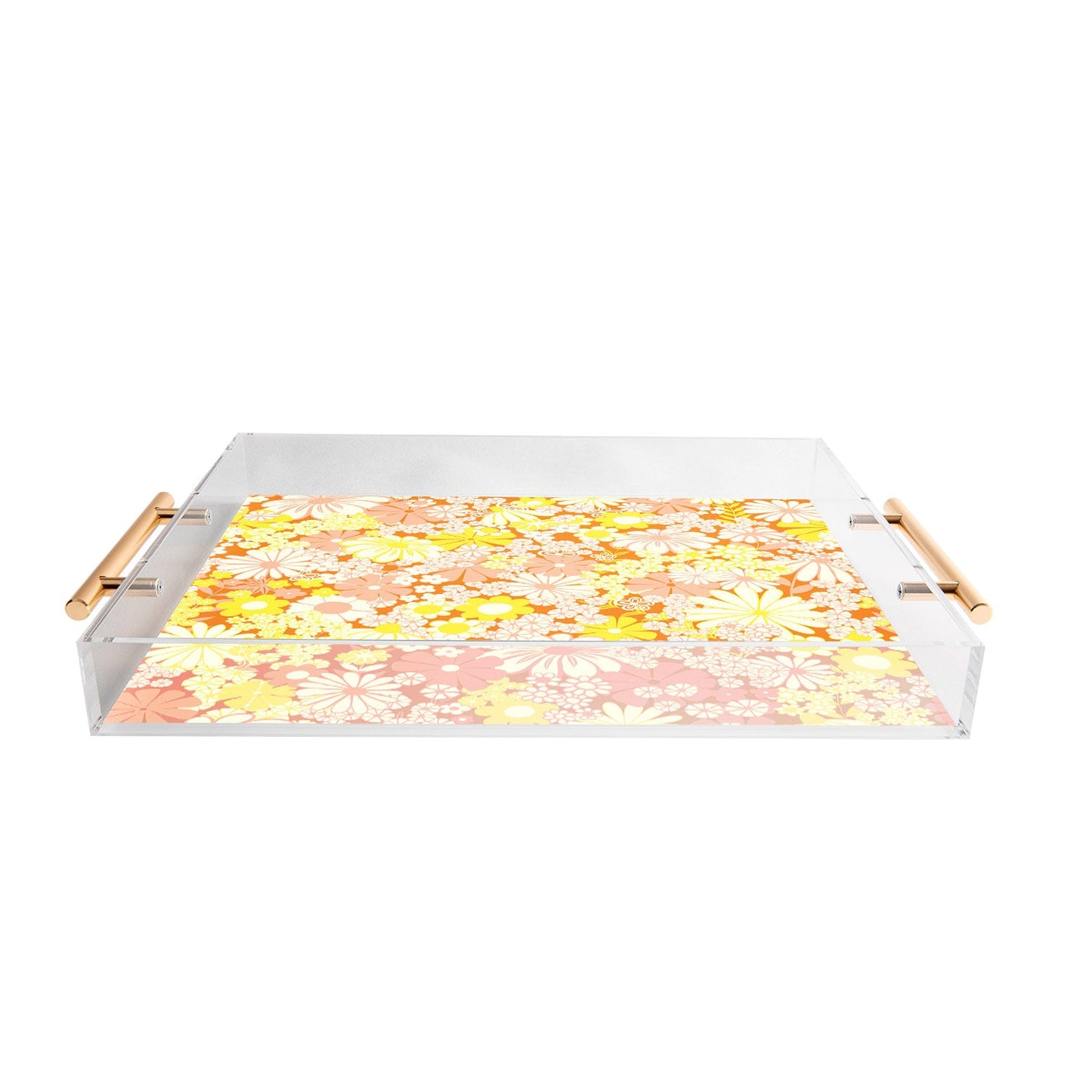 Jenean Morrison Peg In Persimmon Acrylic Tray