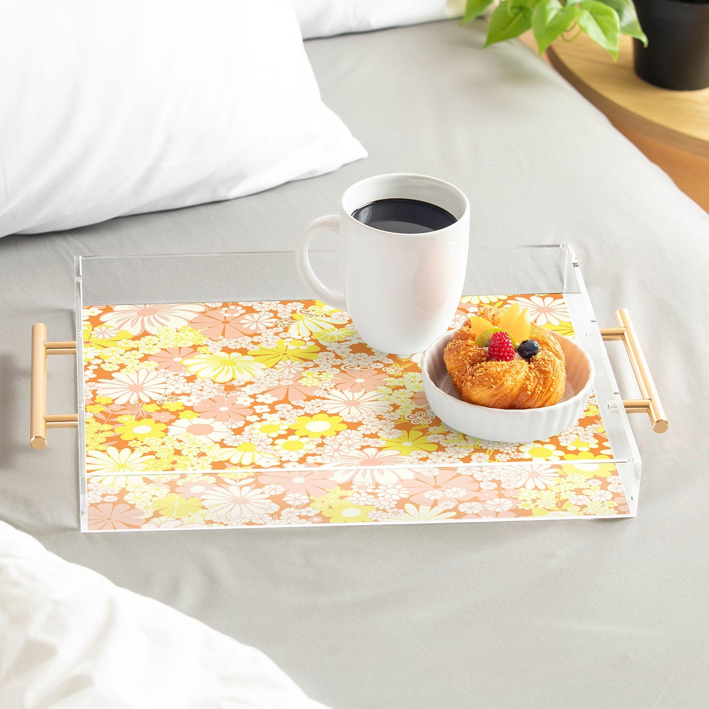 Jenean Morrison Peg In Persimmon Acrylic Tray