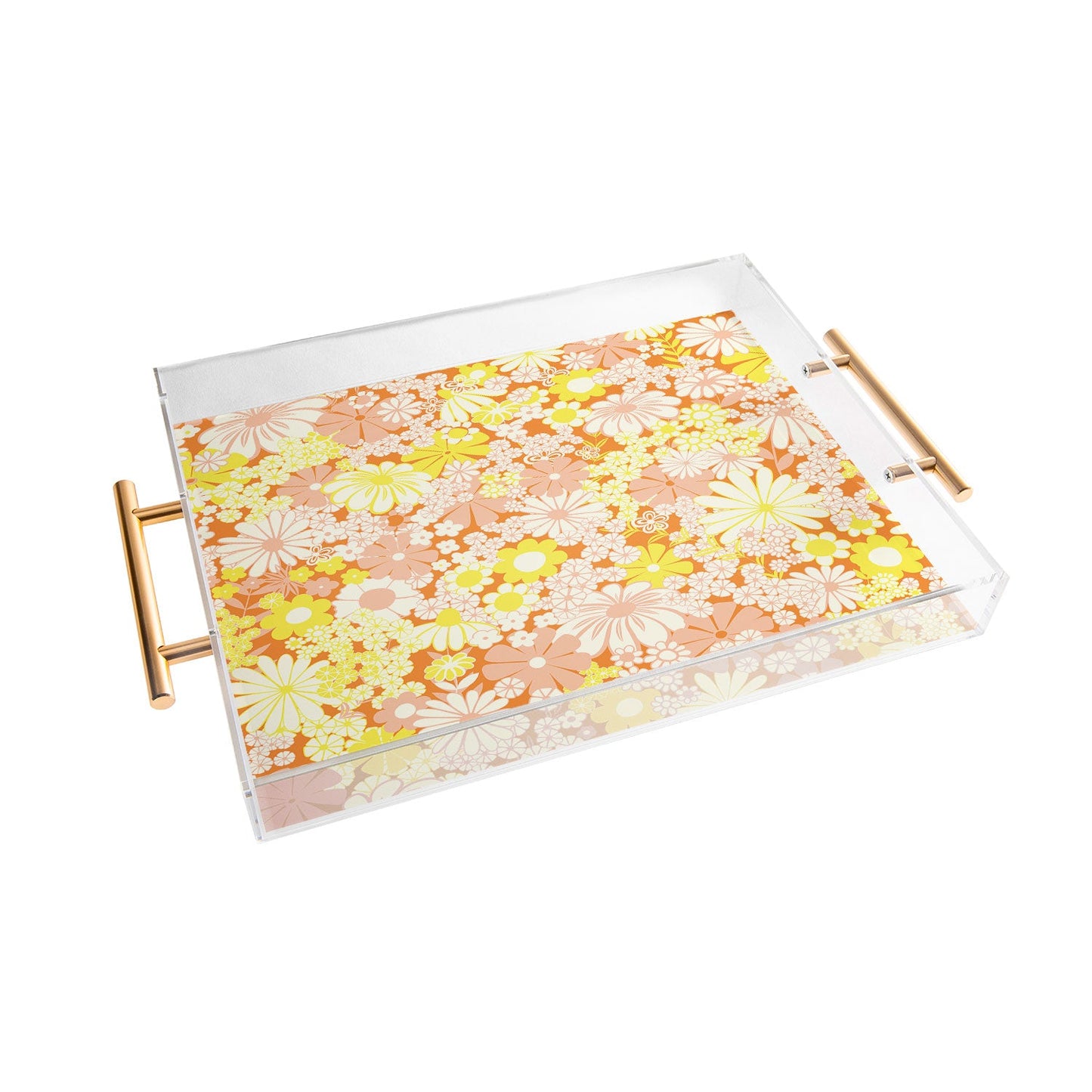 Jenean Morrison Peg In Persimmon Acrylic Tray