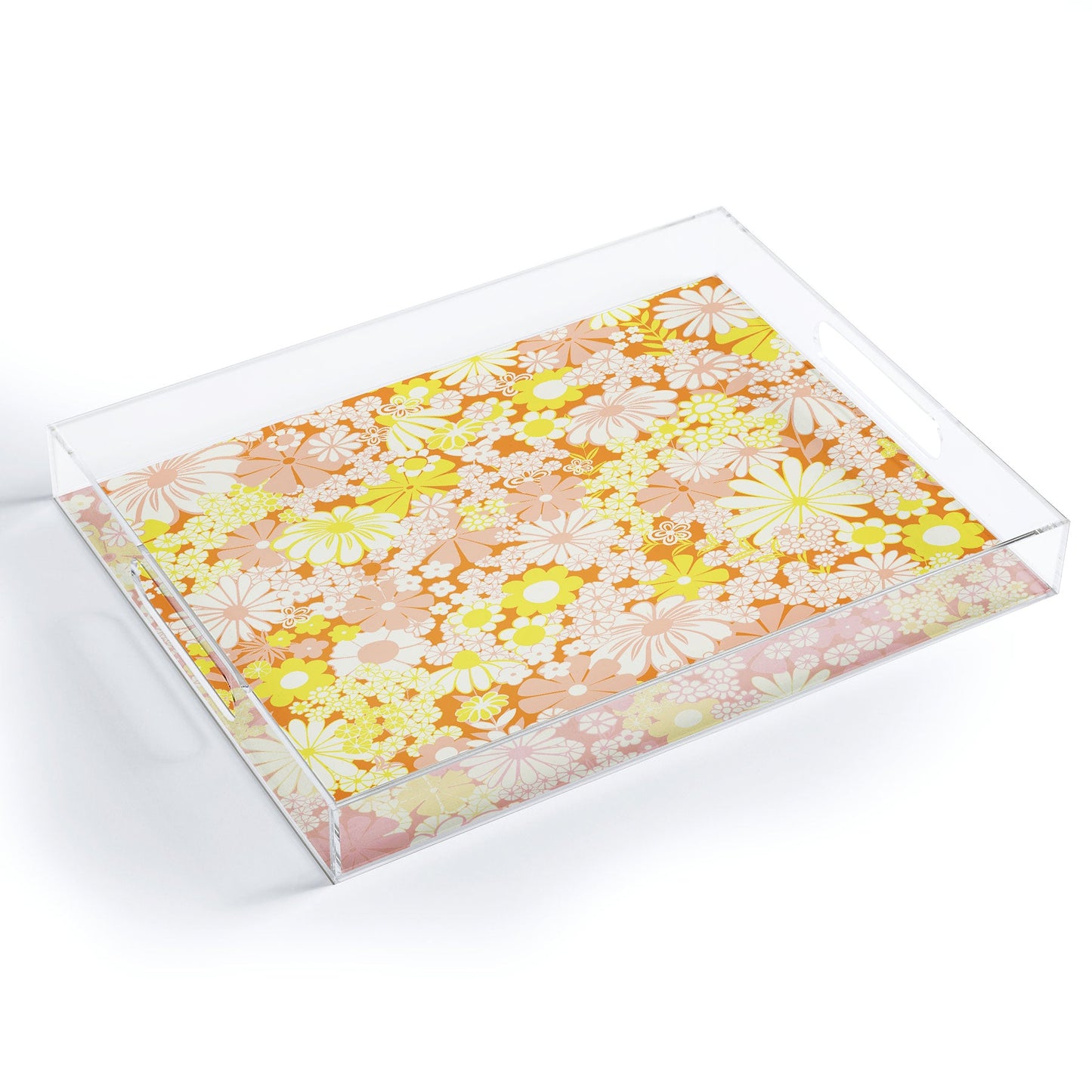 Jenean Morrison Peg In Persimmon Acrylic Tray
