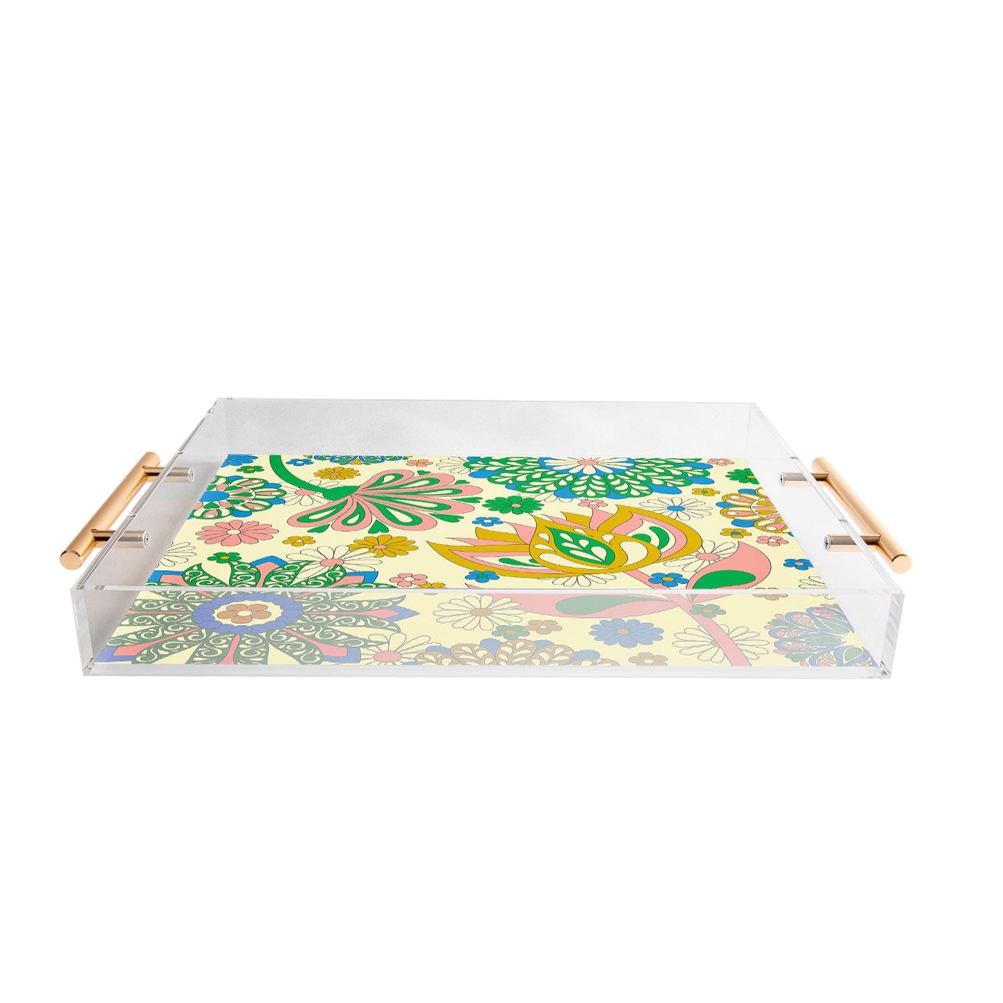 Jenean Morrison Perennial Garden Acrylic Tray