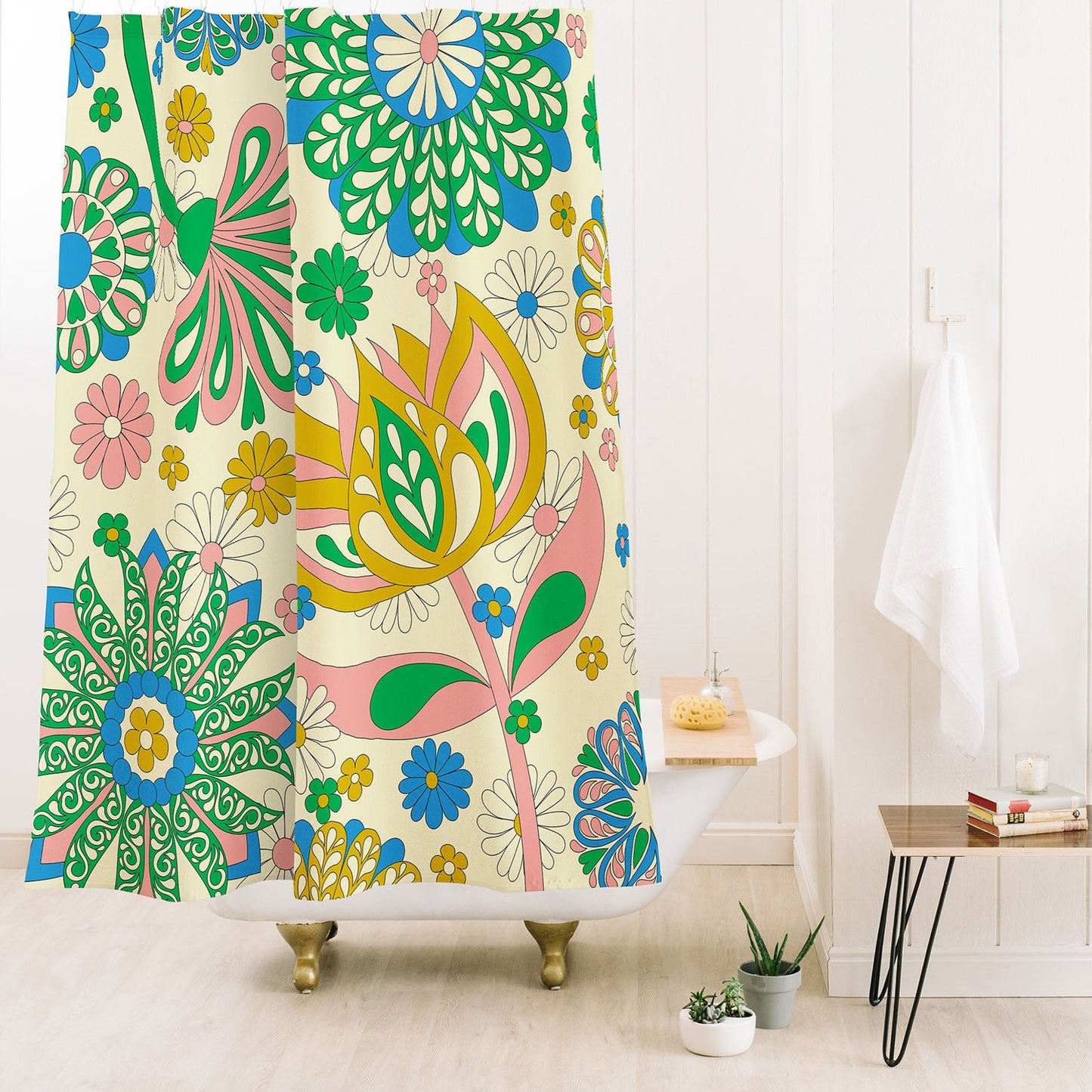 Jenean Morrison Perennial Garden Shower Curtain