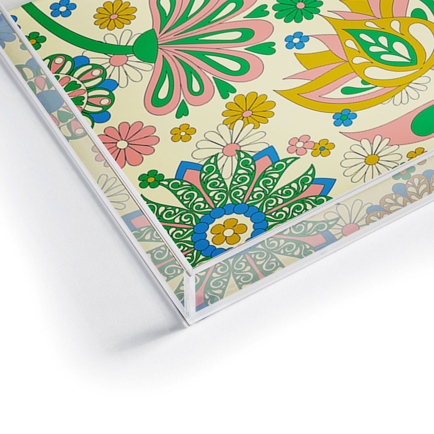 Jenean Morrison Perennial Garden Acrylic Tray