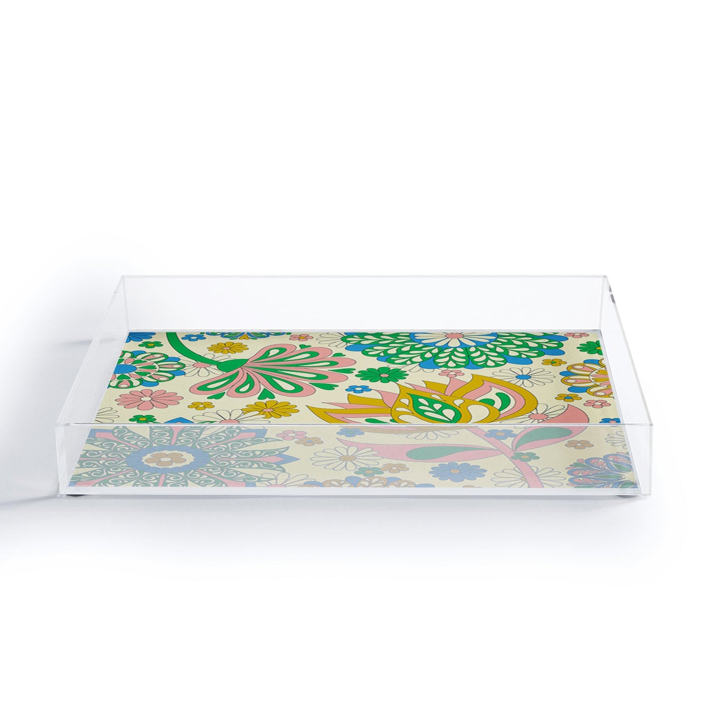 Jenean Morrison Perennial Garden Acrylic Tray