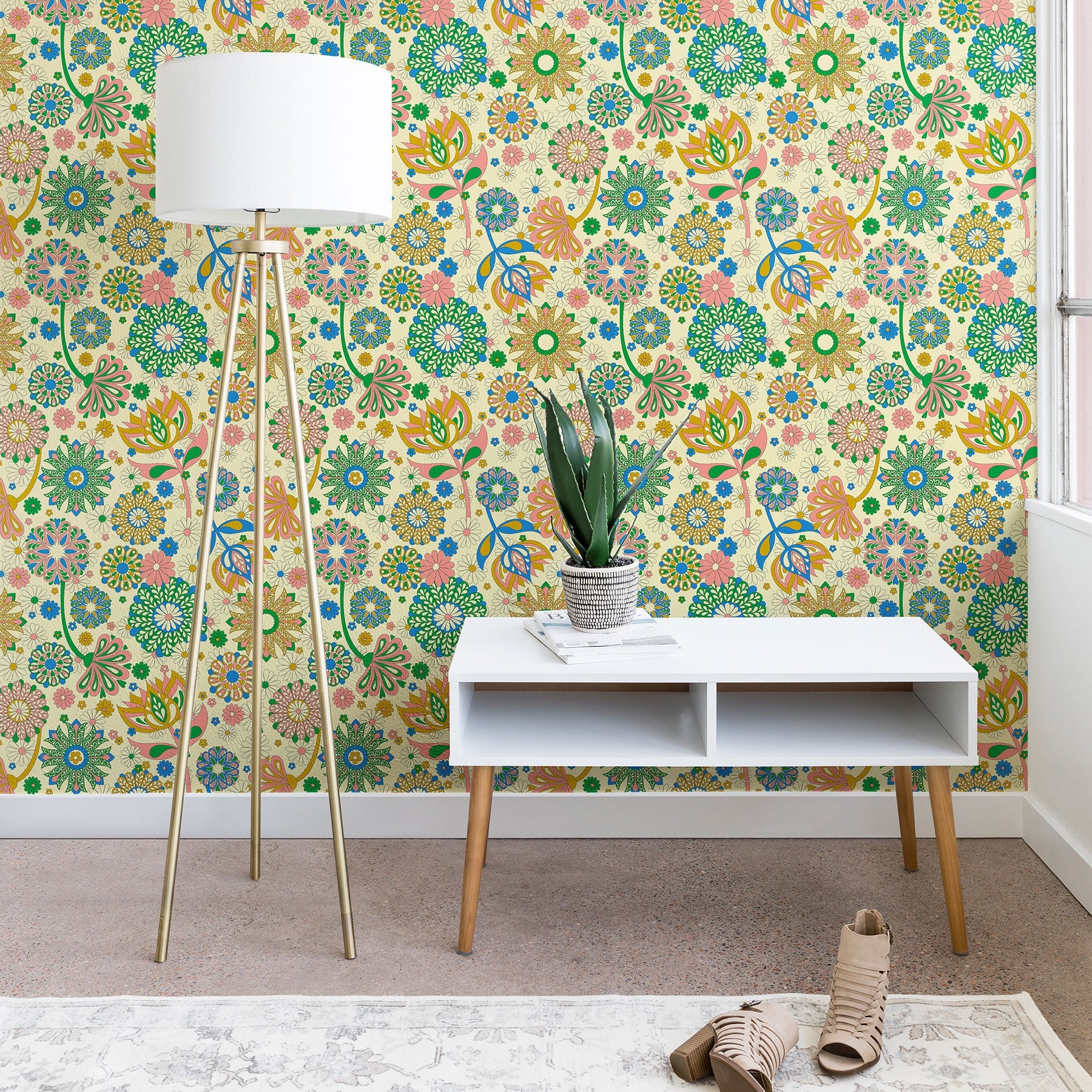 Jenean Morrison Perennial Garden Wallpaper