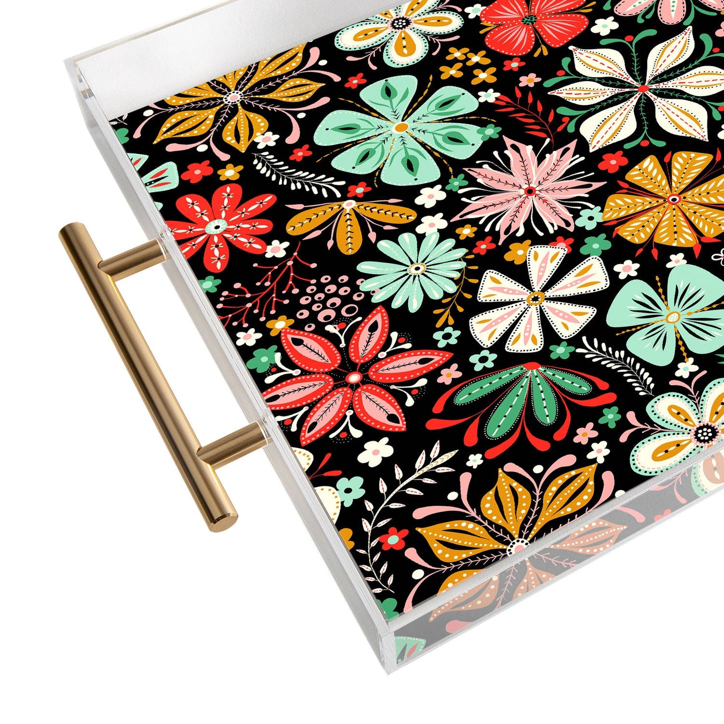 Jenean Morrison Petal Pop Acrylic Tray
