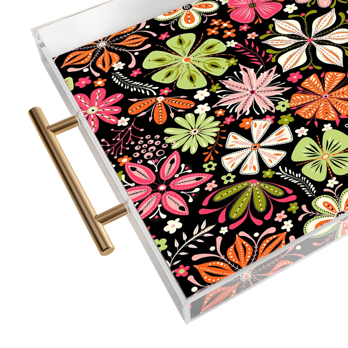 Jenean Morrison Petal Pop in Pink Acrylic Tray