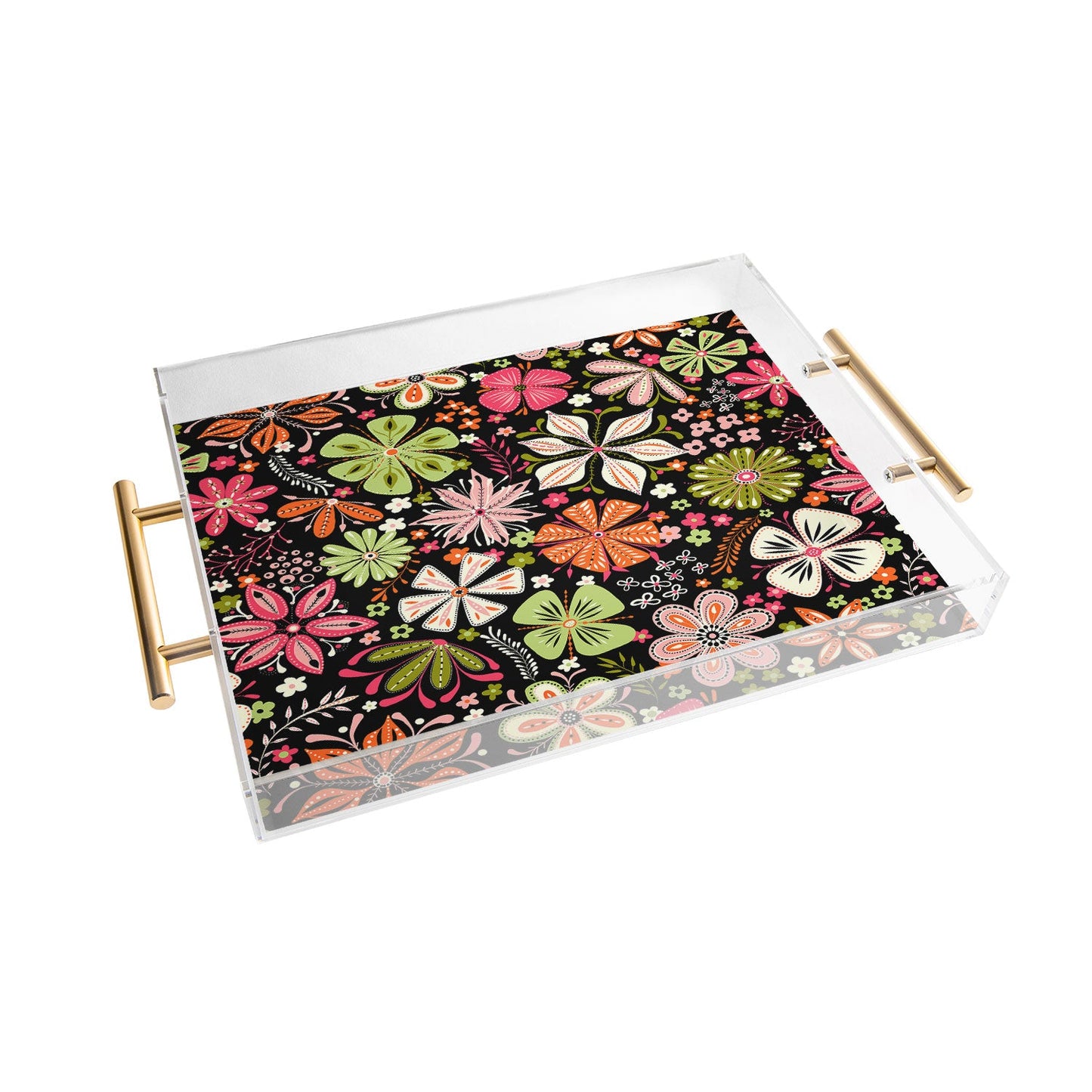Jenean Morrison Petal Pop in Pink Acrylic Tray