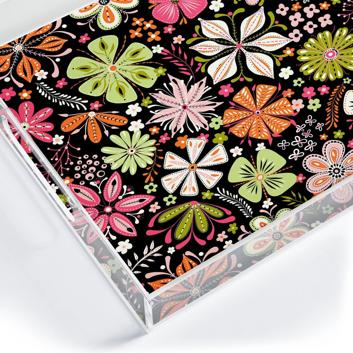 Jenean Morrison Petal Pop in Pink Acrylic Tray