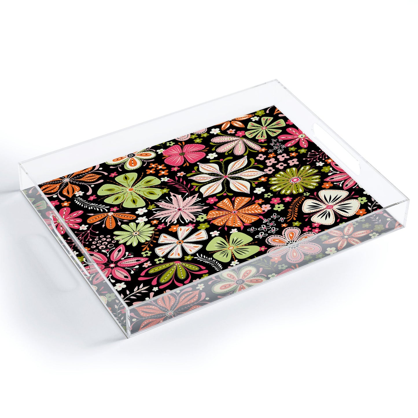 Jenean Morrison Petal Pop in Pink Acrylic Tray