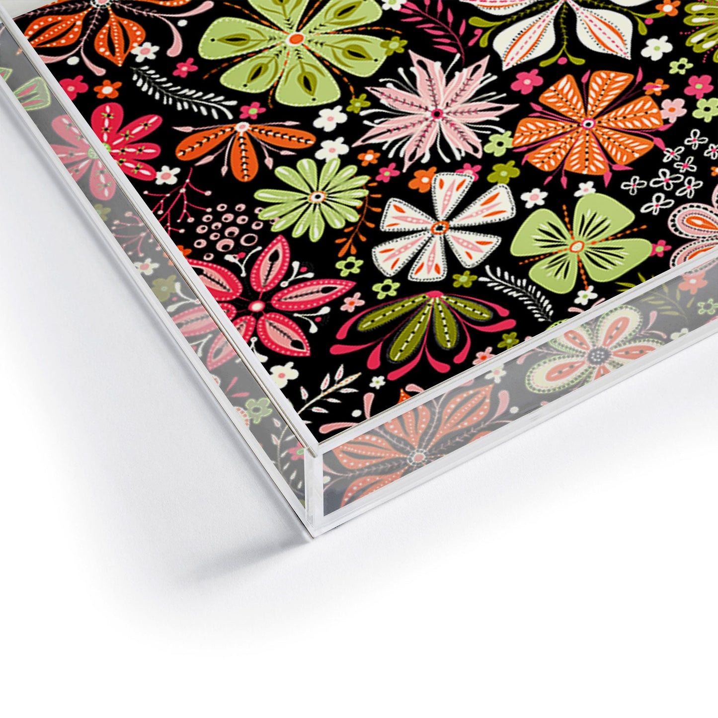 Jenean Morrison Petal Pop in Pink Acrylic Tray