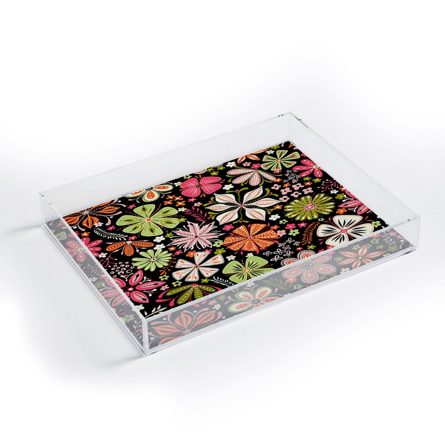 Jenean Morrison Petal Pop in Pink Acrylic Tray