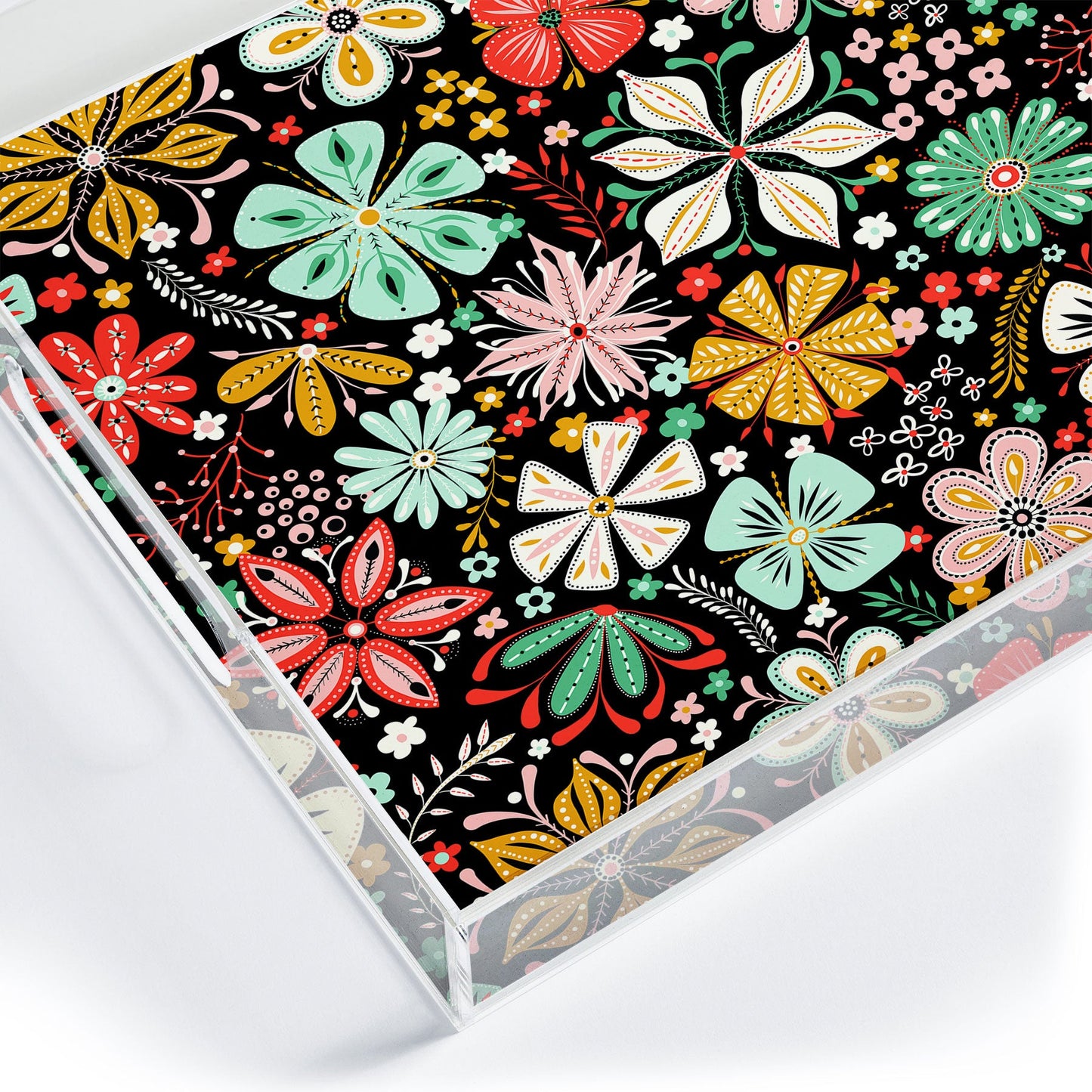 Jenean Morrison Petal Pop Acrylic Tray