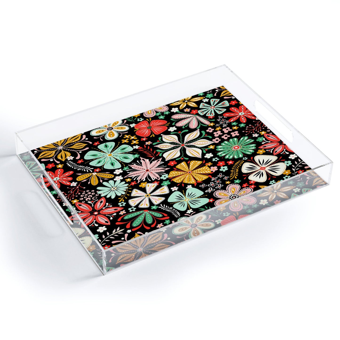 Jenean Morrison Petal Pop Acrylic Tray