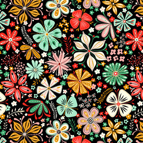 Jenean Morrison Petal Pop Shower Curtain