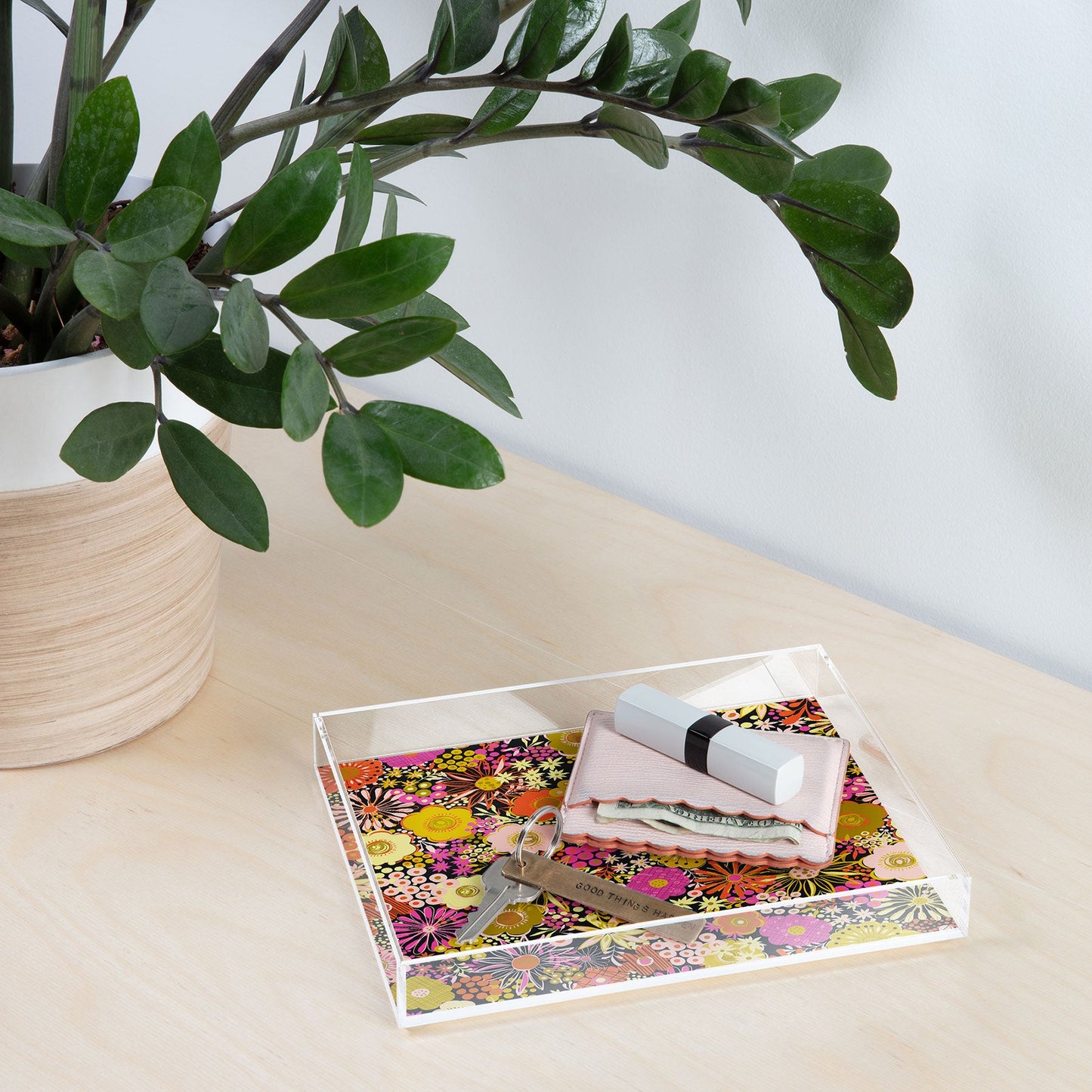 Jenean Morrison Romantic Hello Acrylic Tray