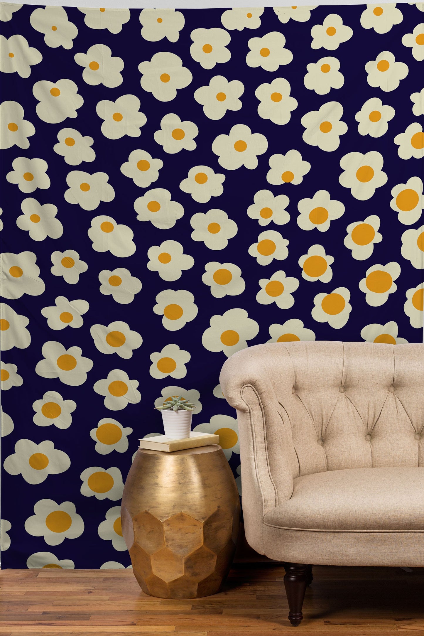 Jenean Morrison Sunny Side Floral Tapestry