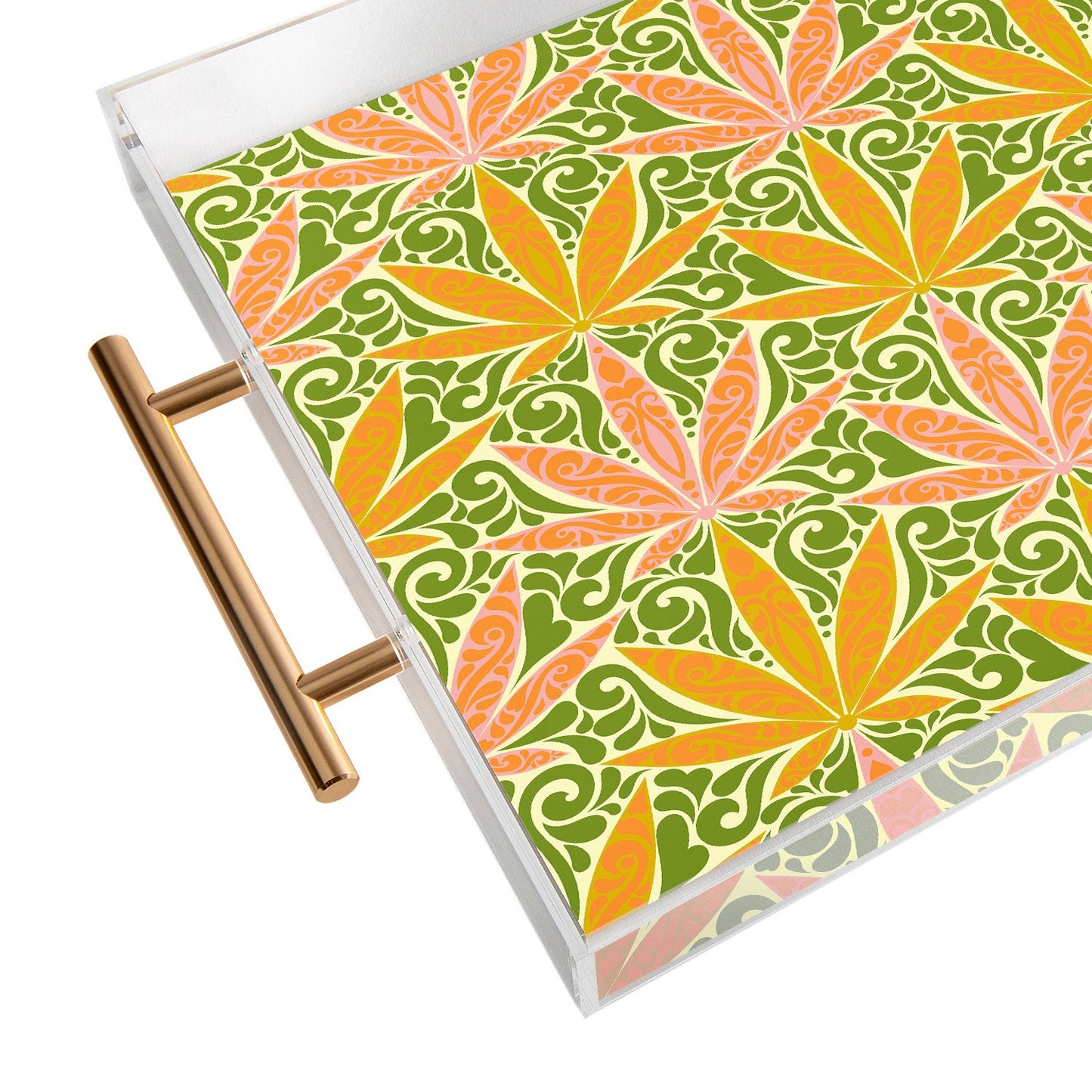 Jenean Morrison Weed Garden 10 Acrylic Tray