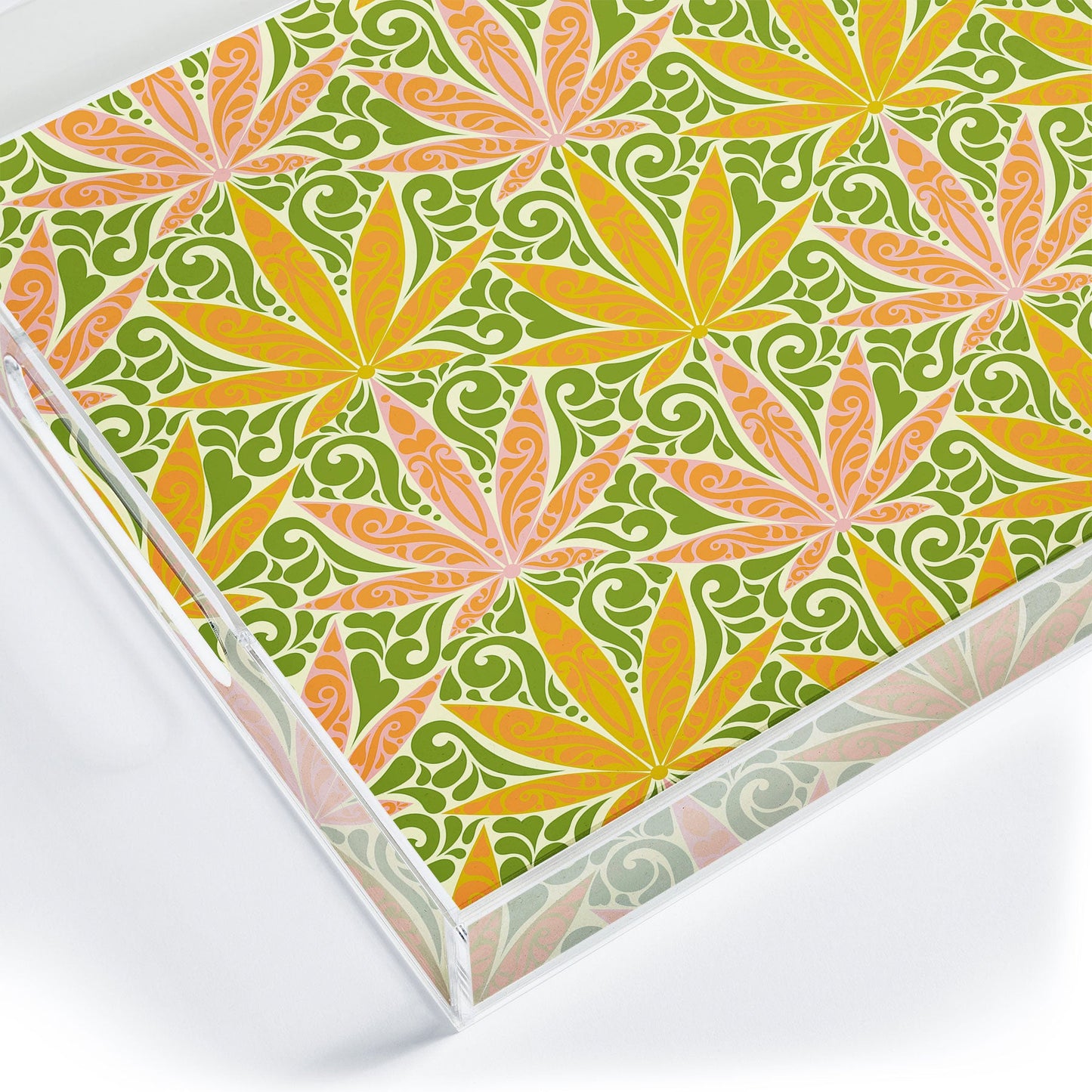 Jenean Morrison Weed Garden 10 Acrylic Tray
