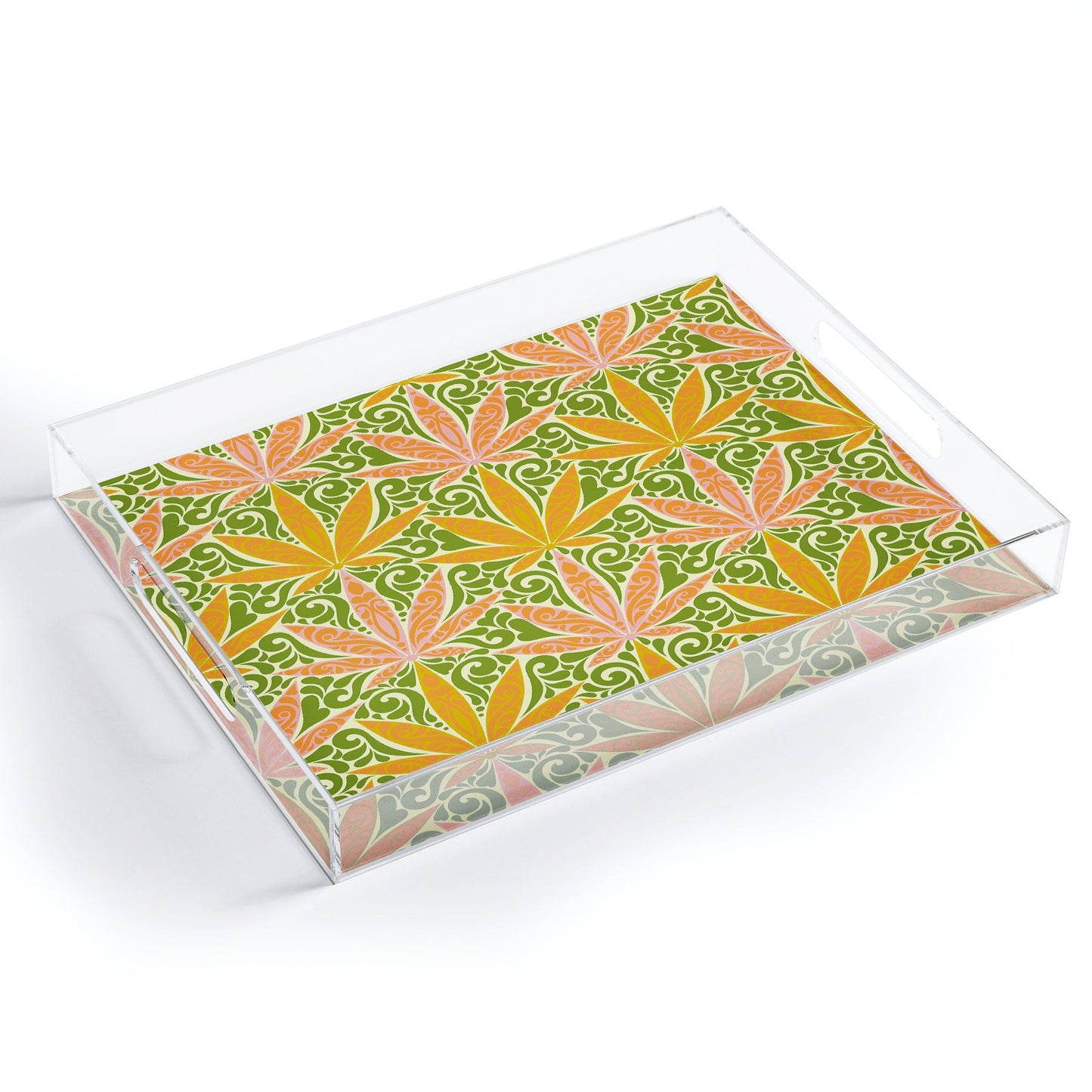Jenean Morrison Weed Garden 10 Acrylic Tray