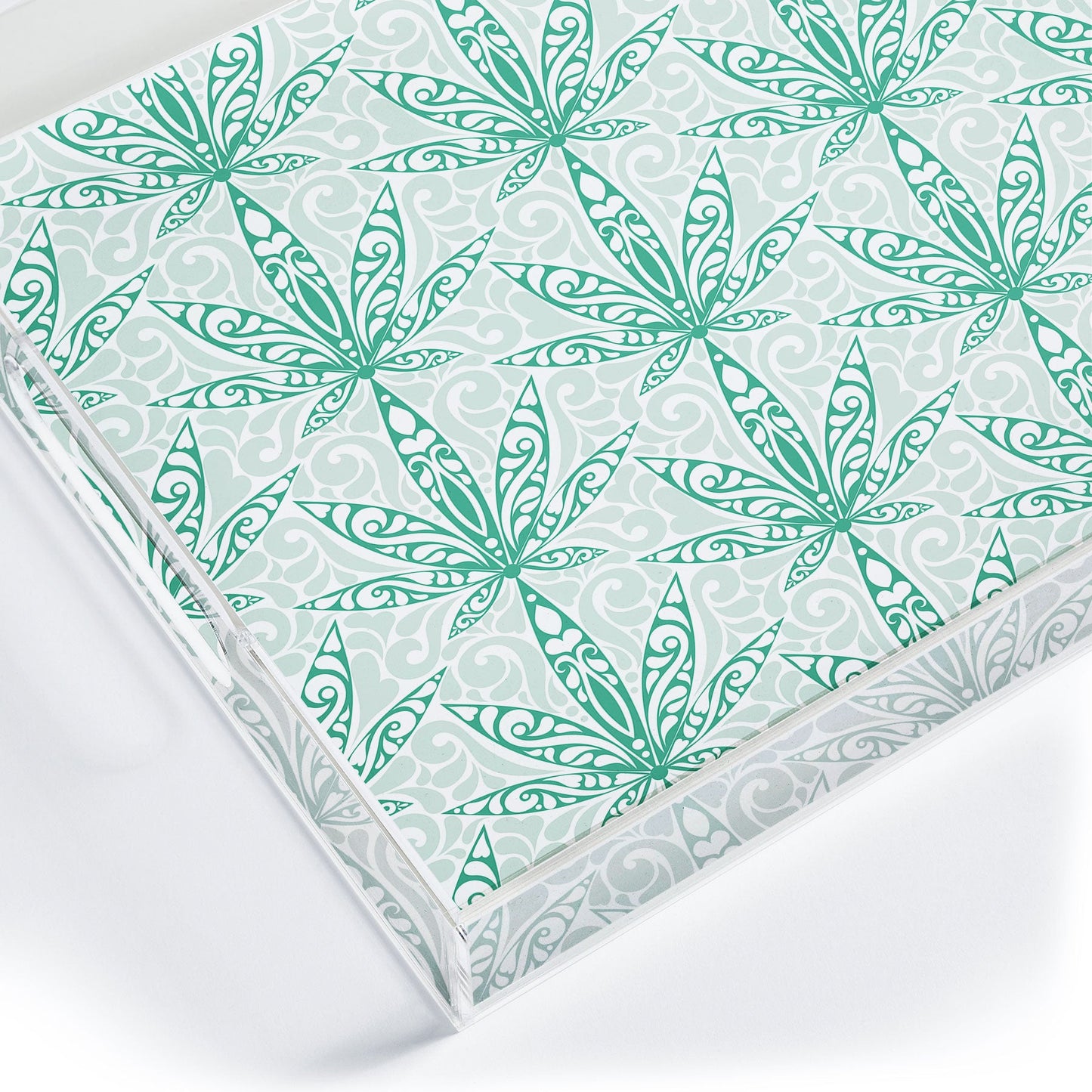 Jenean Morrison Weed Garden 12 Acrylic Tray