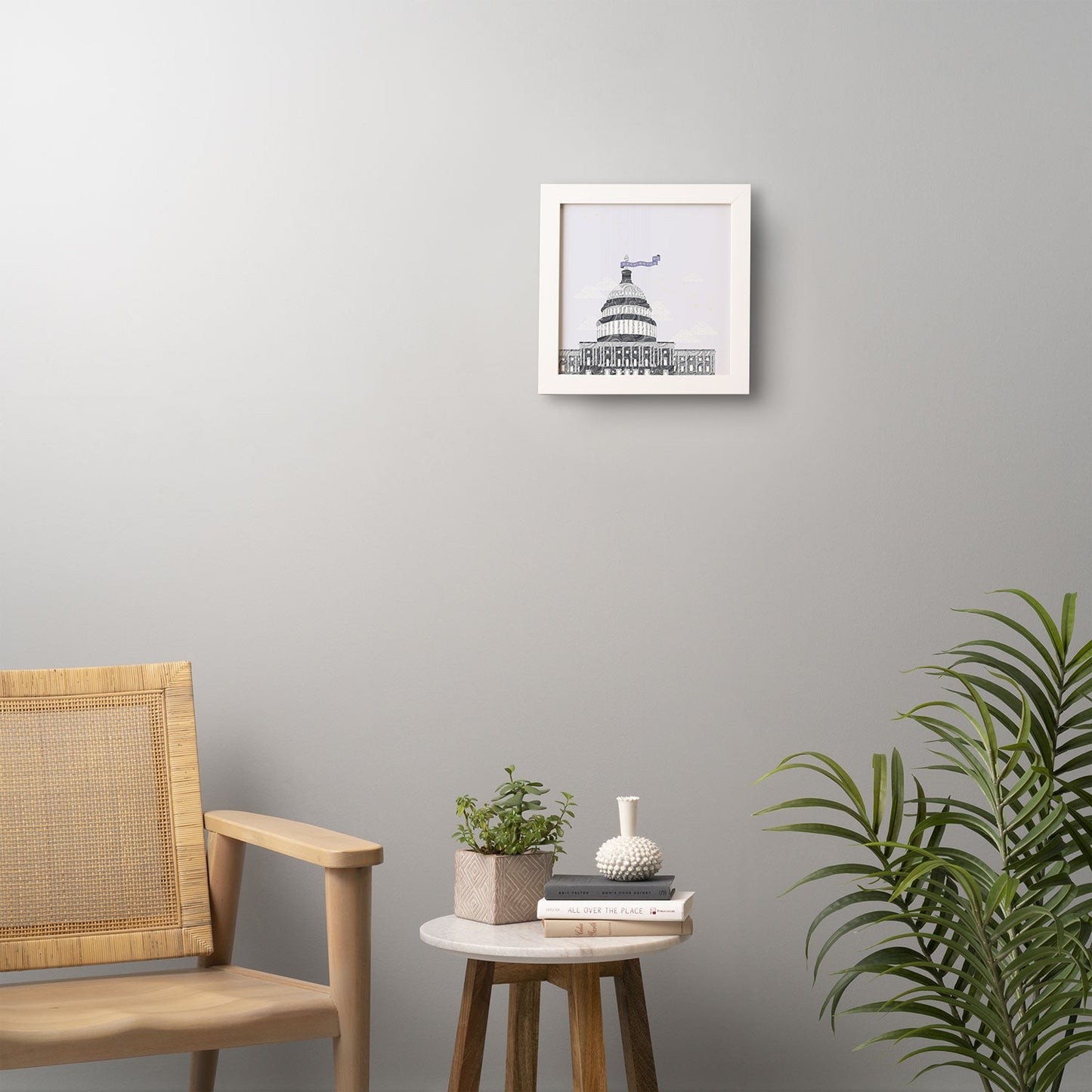 Jennifer Hill Washington DC Capitol Building Framed Wall Art
