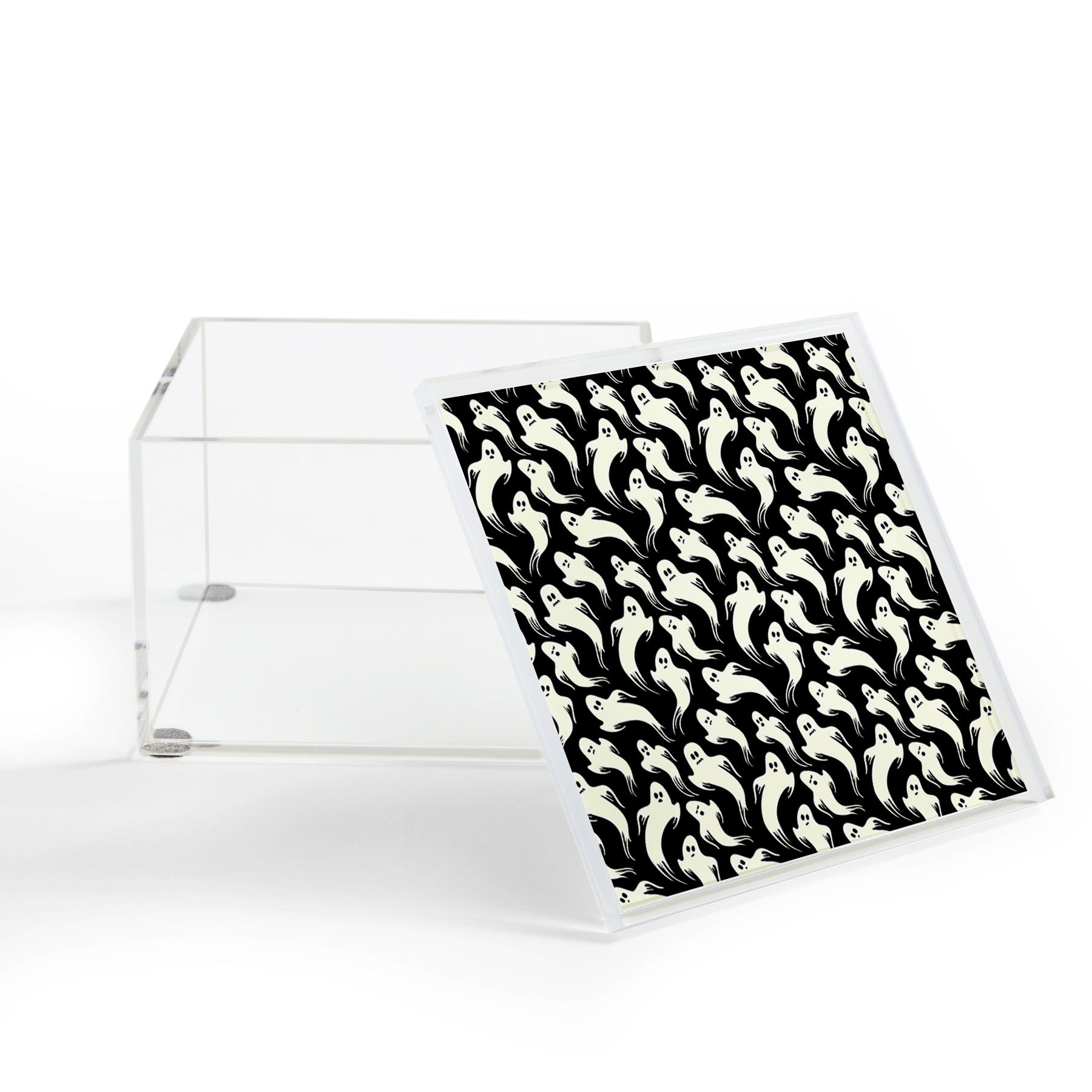 Jennifer Ladd Halloween ghosts 2 Acrylic Box