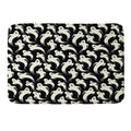 Jennifer Ladd Halloween ghosts 2 Memory Foam Bath Mat