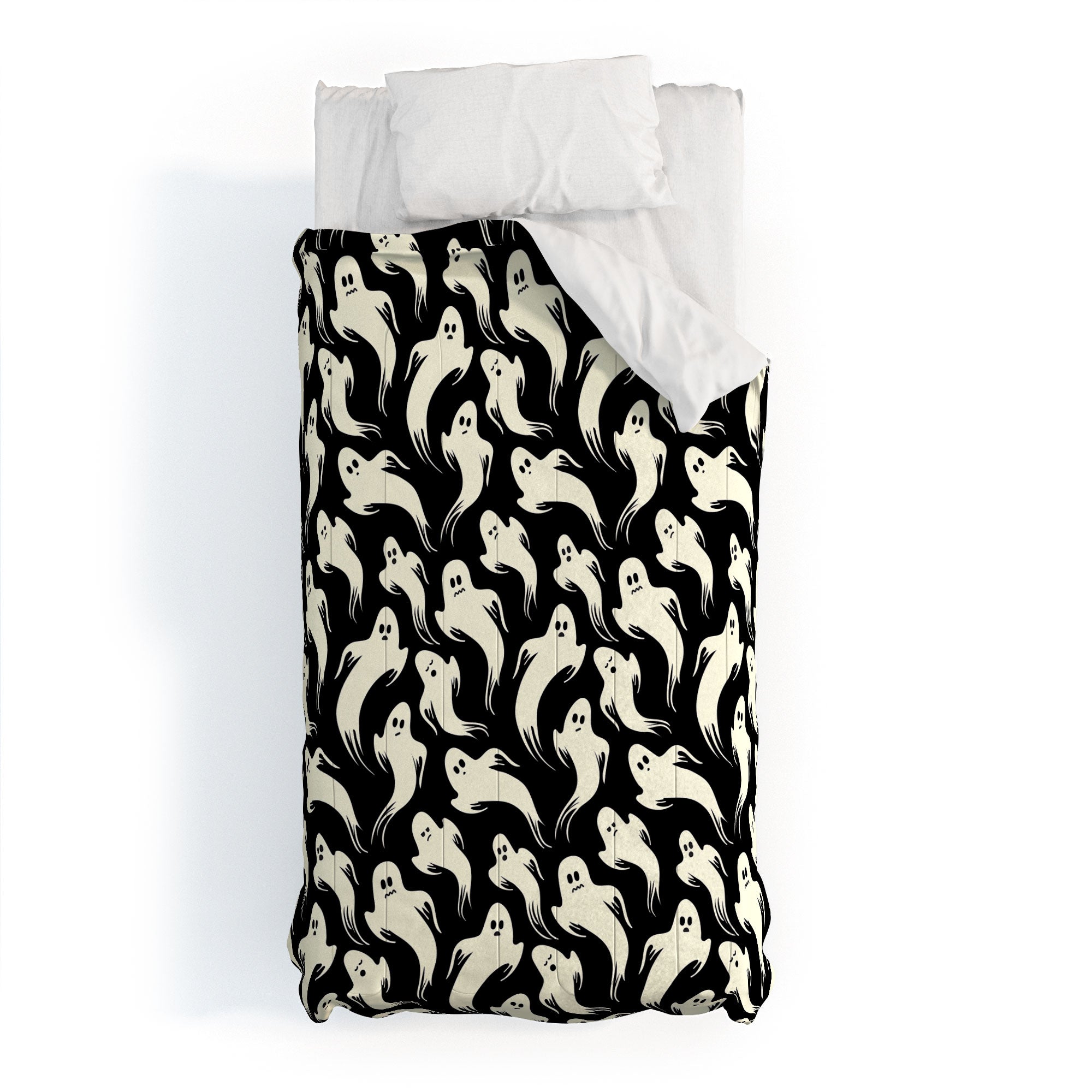 Jennifer Ladd Halloween ghosts 2 Comforter